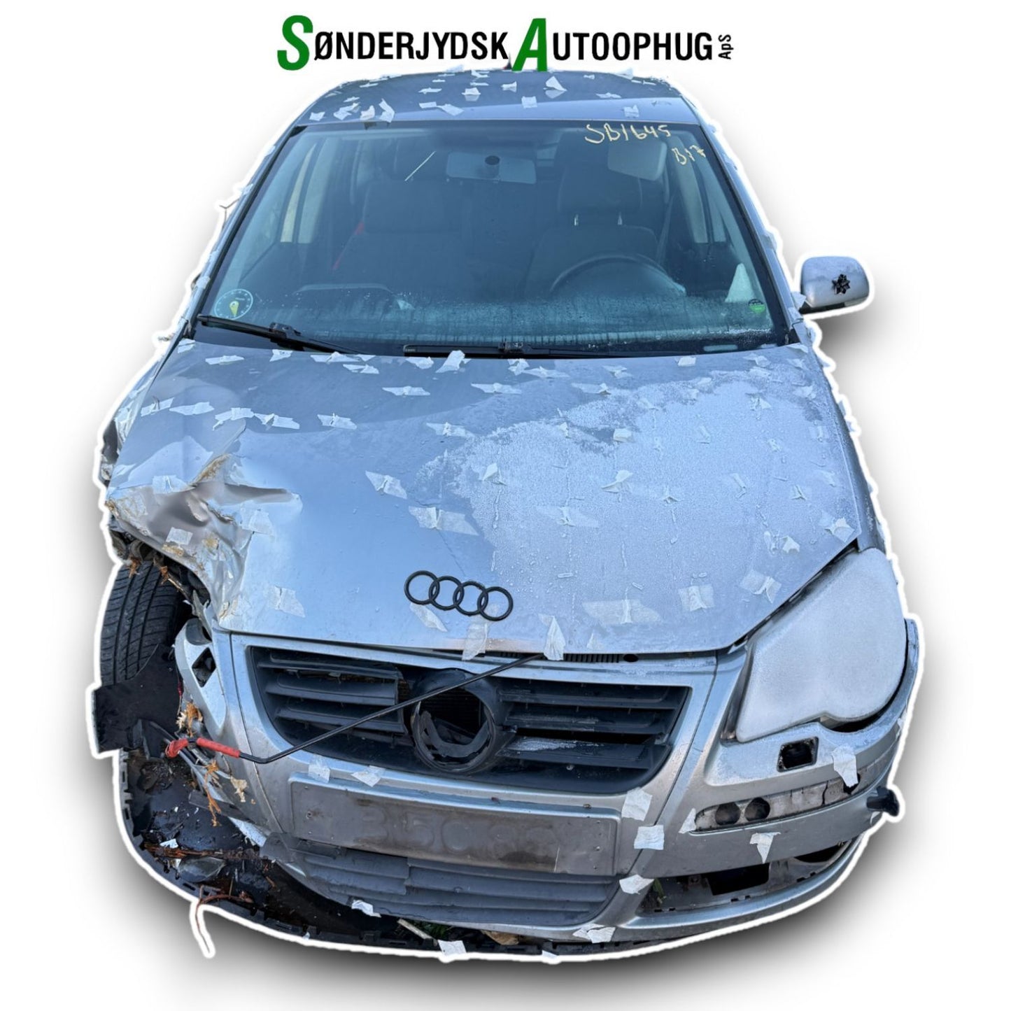 VW Polo 9N Pluk-Selv-Bil Med OEM Nr. Ophugger Fra VW Ophugger