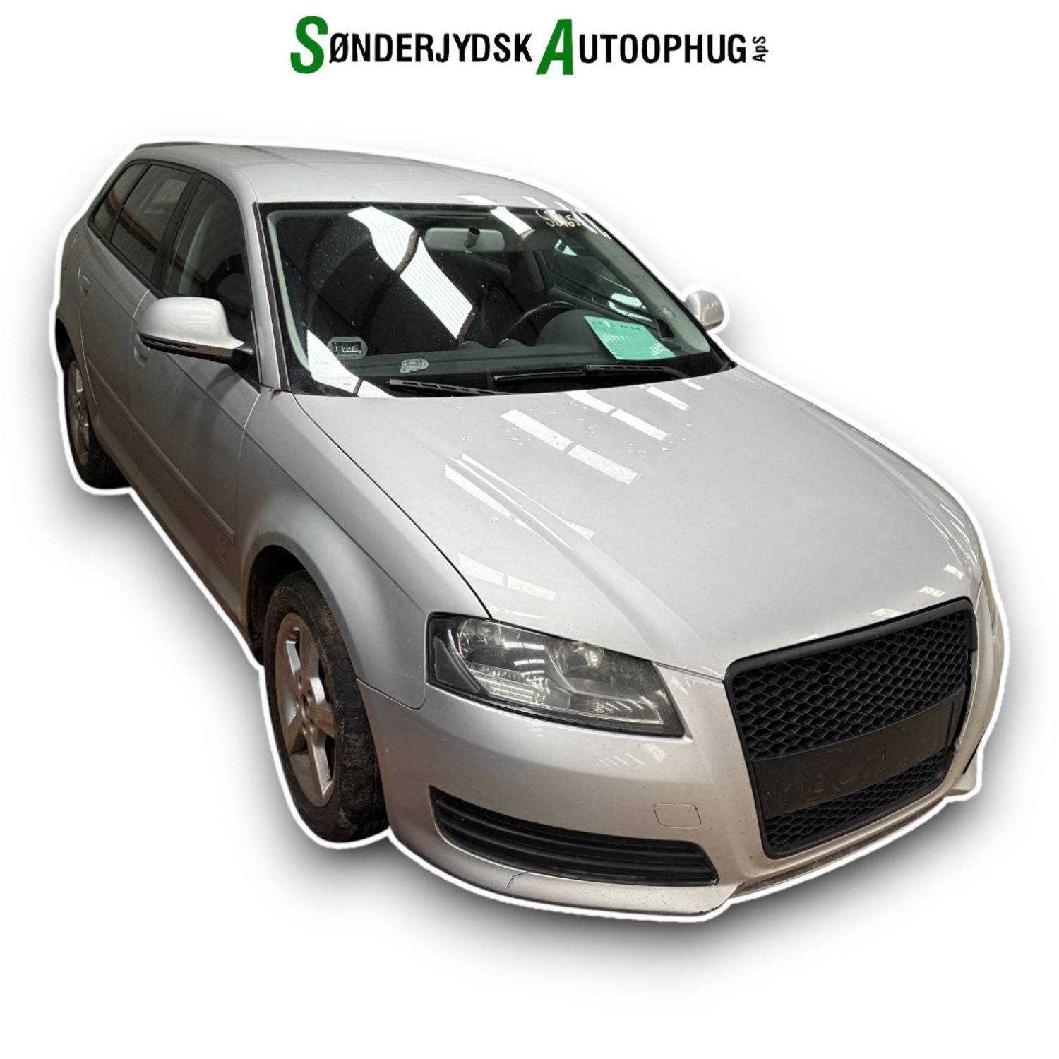 Audi A3 Pluk-Selv-Bil Med OEM Nr. Ophugger Fra Audi Ophugger