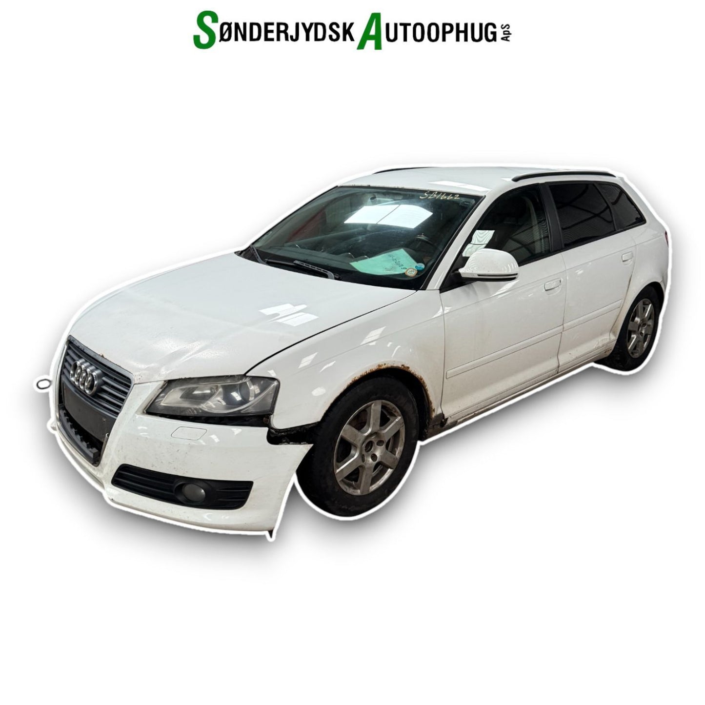 Audi A3 Pluk-Selv-Bil Med OEM Nr. Ophugger Fra Audi Ophugger