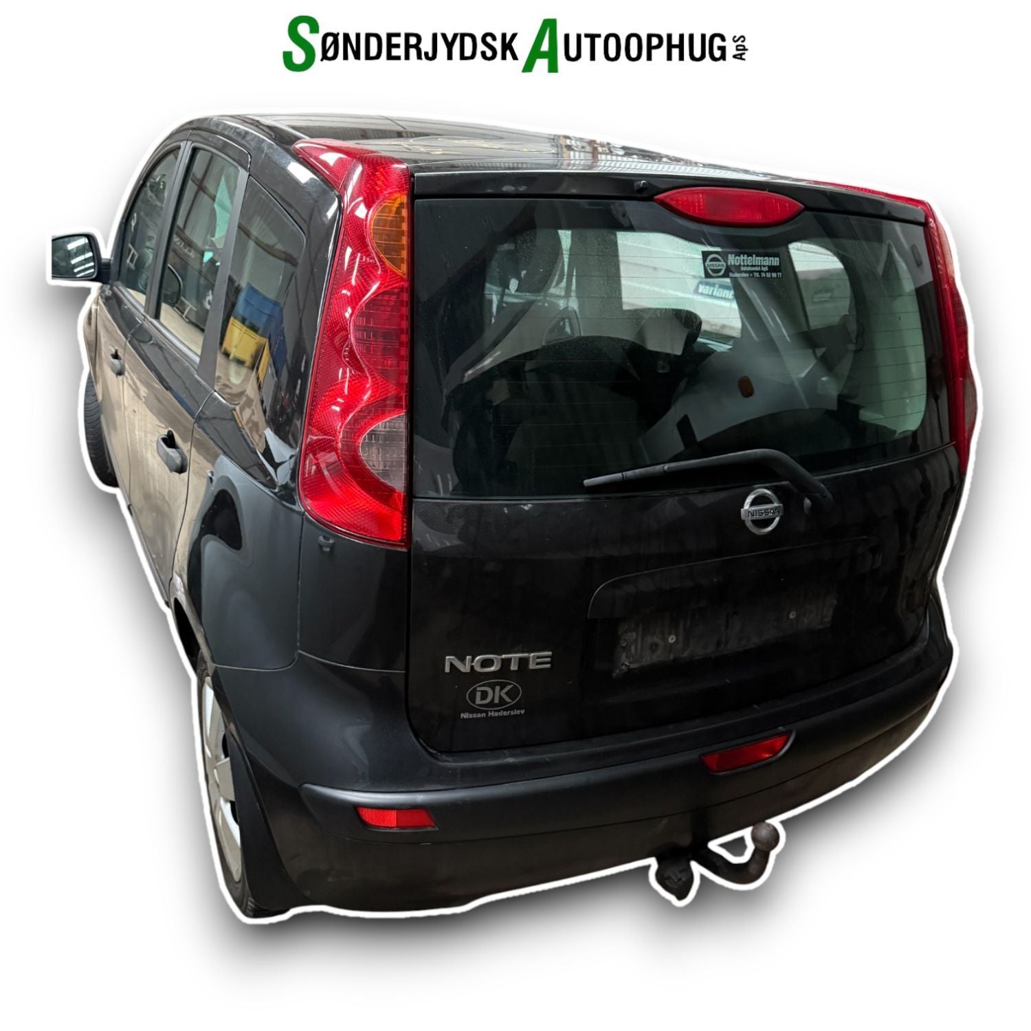 Nissan Note Pluk-Selv-Bil Med OEM Nr. Ophugger Fra Nissan Ophugger