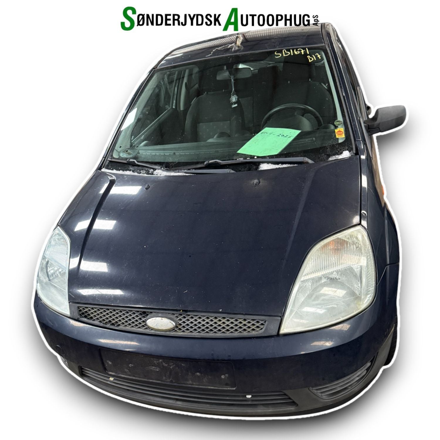 Ford Fiesta 6 Pluk-Selv-Bil Med OEM Nr. Ophugger Fra Ford Ophugger