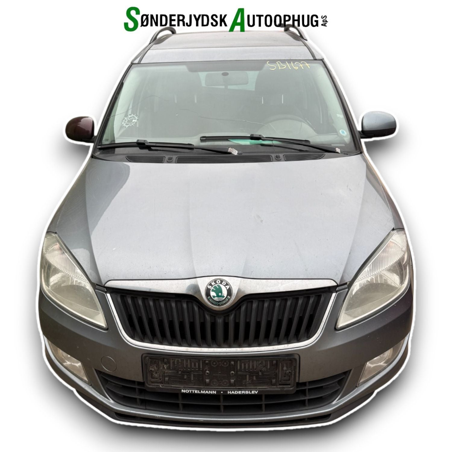 Skoda Roomster Pluk-Selv-Bil Med OEM Nr. Ophugger Fra Skoda Ophugger