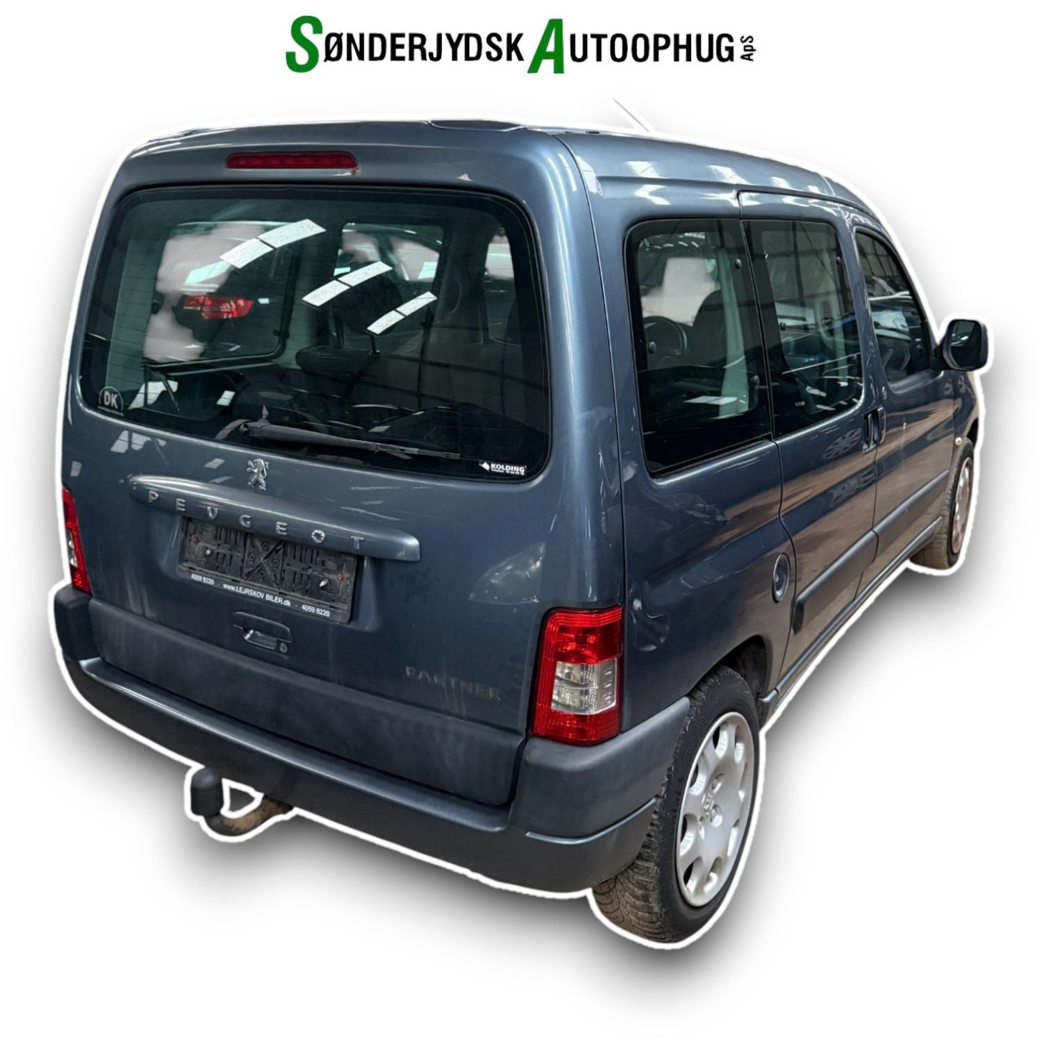Peugeot Partner Pluk-Selv-Bil Med OEM Nr. Ophugger Fra Peugeot Ophugger
