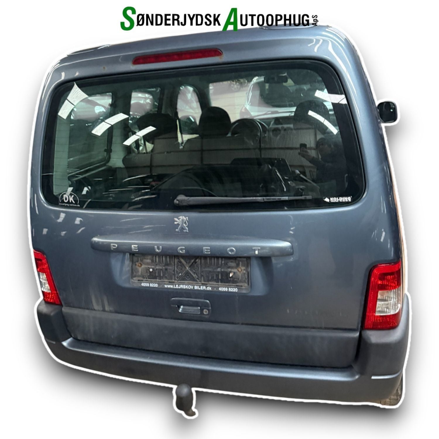 Peugeot Partner Pluk-Selv-Bil Med OEM Nr. Ophugger Fra Peugeot Ophugger
