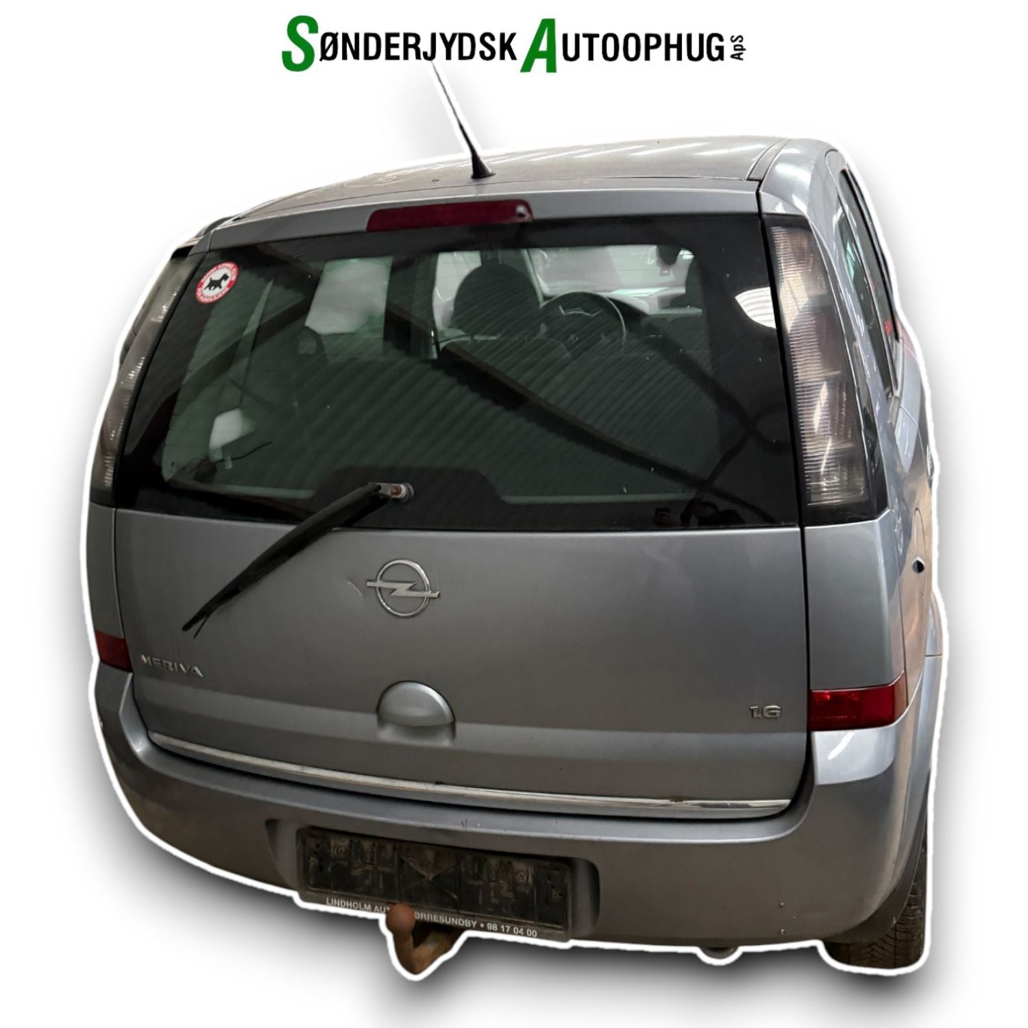 Opel Meriva A Pluk-Selv-Bil Med OEM Nr. Ophugger Fra Opel Ophugger