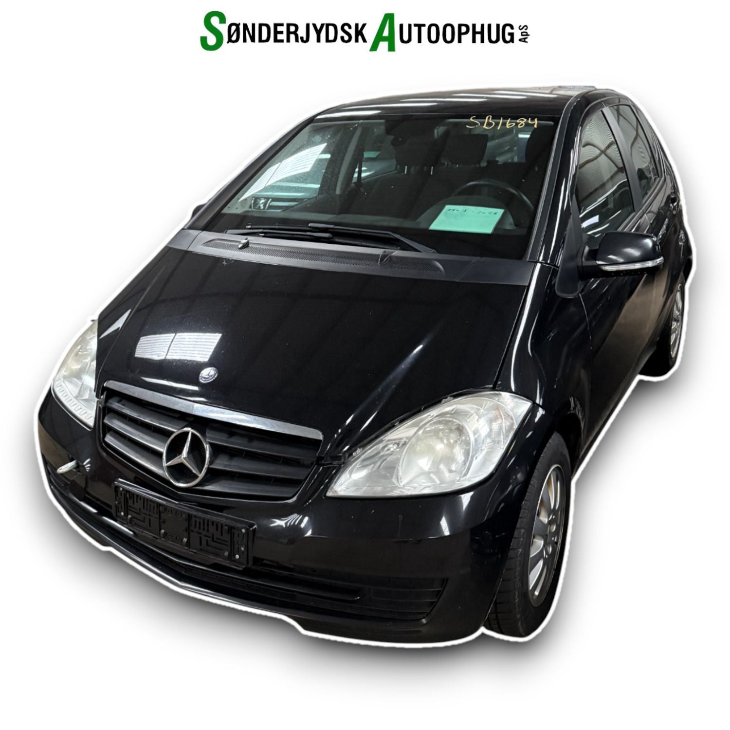 Mercedes A W169 Pluk-Selv-Bil Med OEM Nr. Ophugger Fra Mercedes Ophugger