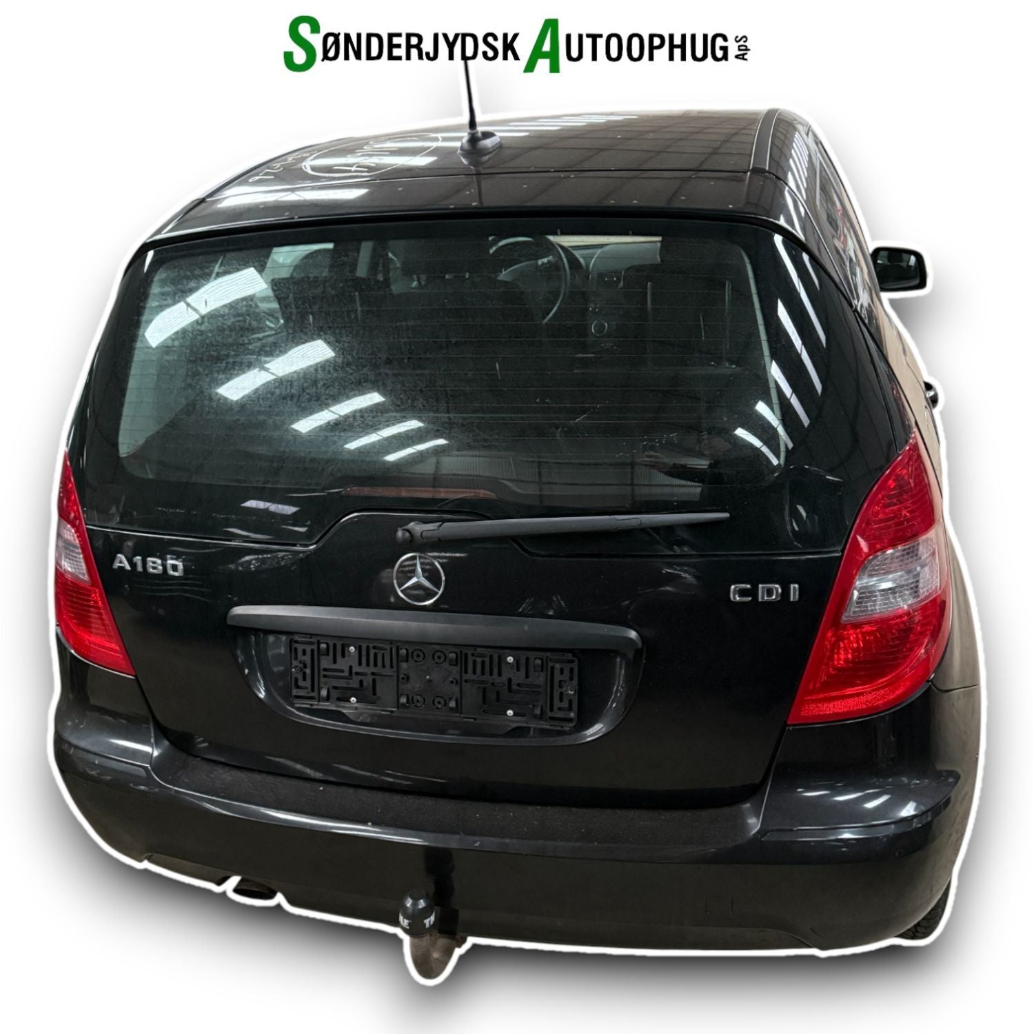 Mercedes A W169 Pluk-Selv-Bil Med OEM Nr. Ophugger Fra Mercedes Ophugger