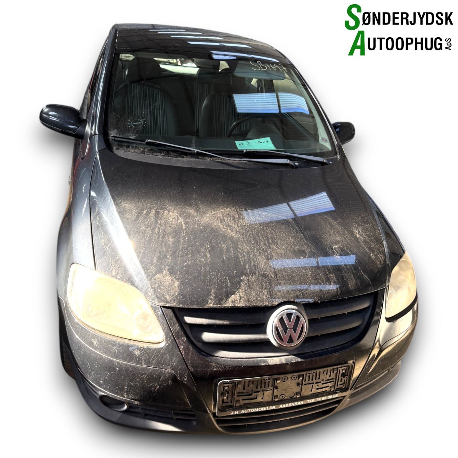 VW Fox 5Z Pluk-Selv-Bil Med OEM Nr. Ophugger Fra VW Ophugger
