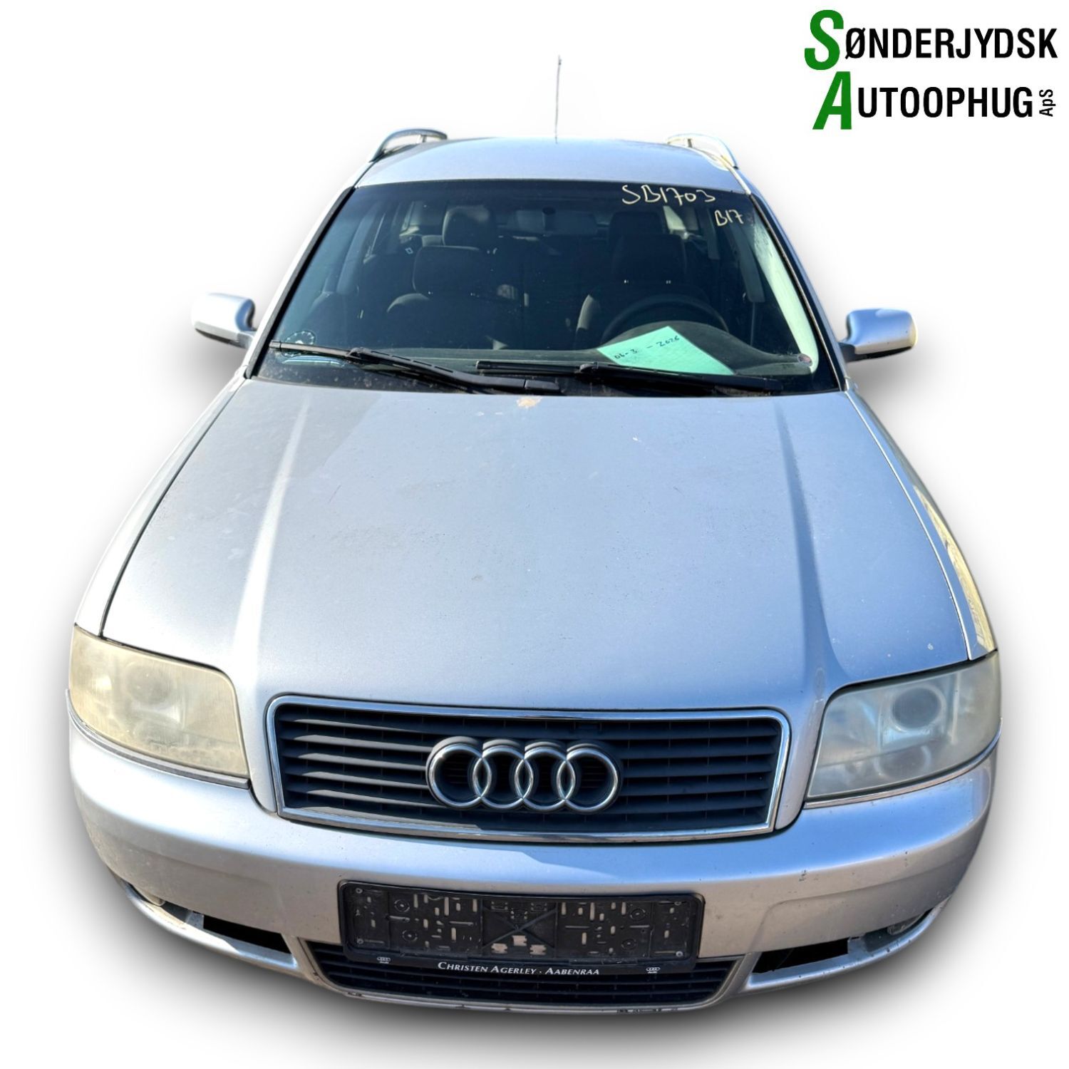 Audi A6 Pluk-Selv-Bil Med OEM Nr. Ophugger Fra Audi Ophugger