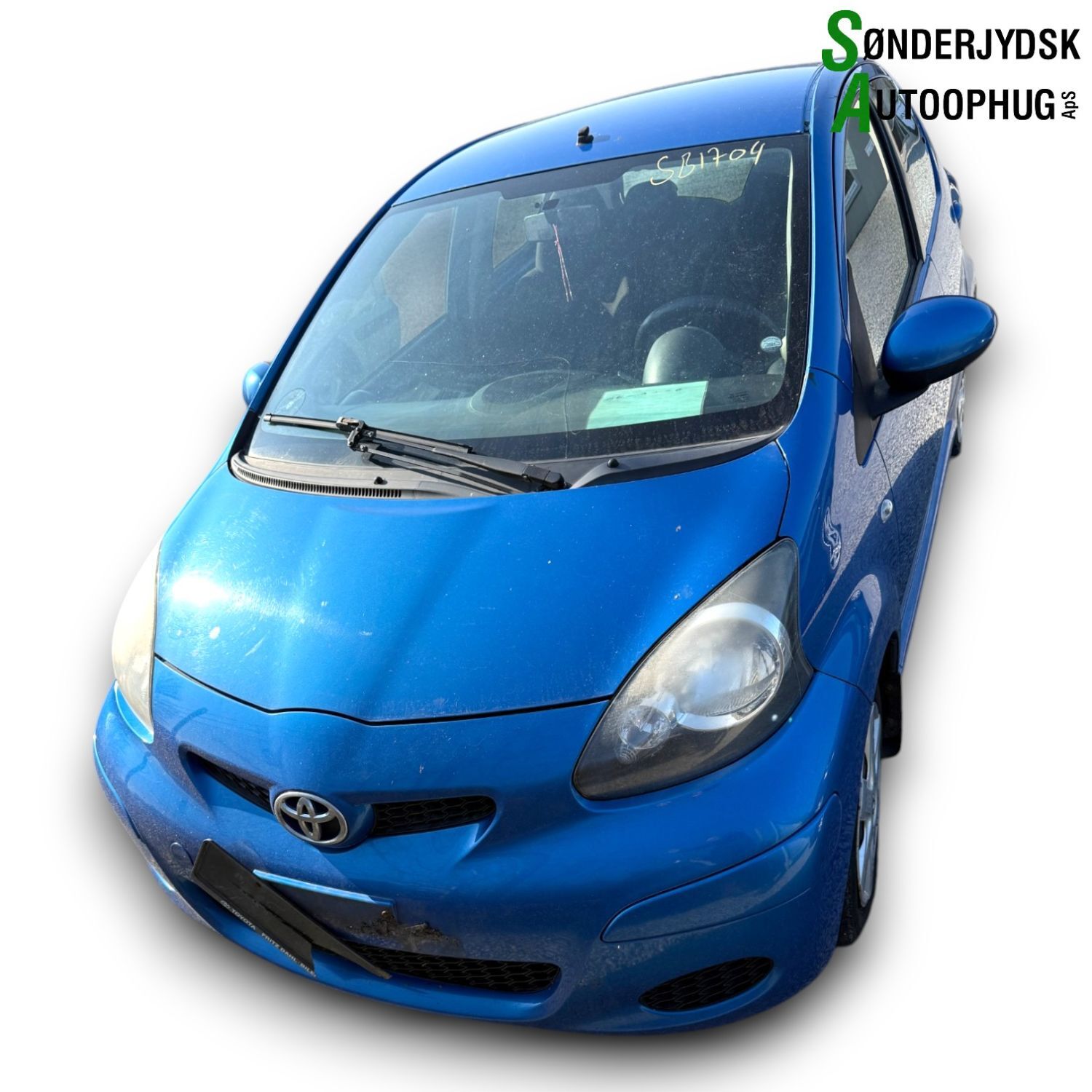 Toyota Aygo Pluk-Selv-Bil Med OEM Nr. Ophugger Fra Toyota Ophugger