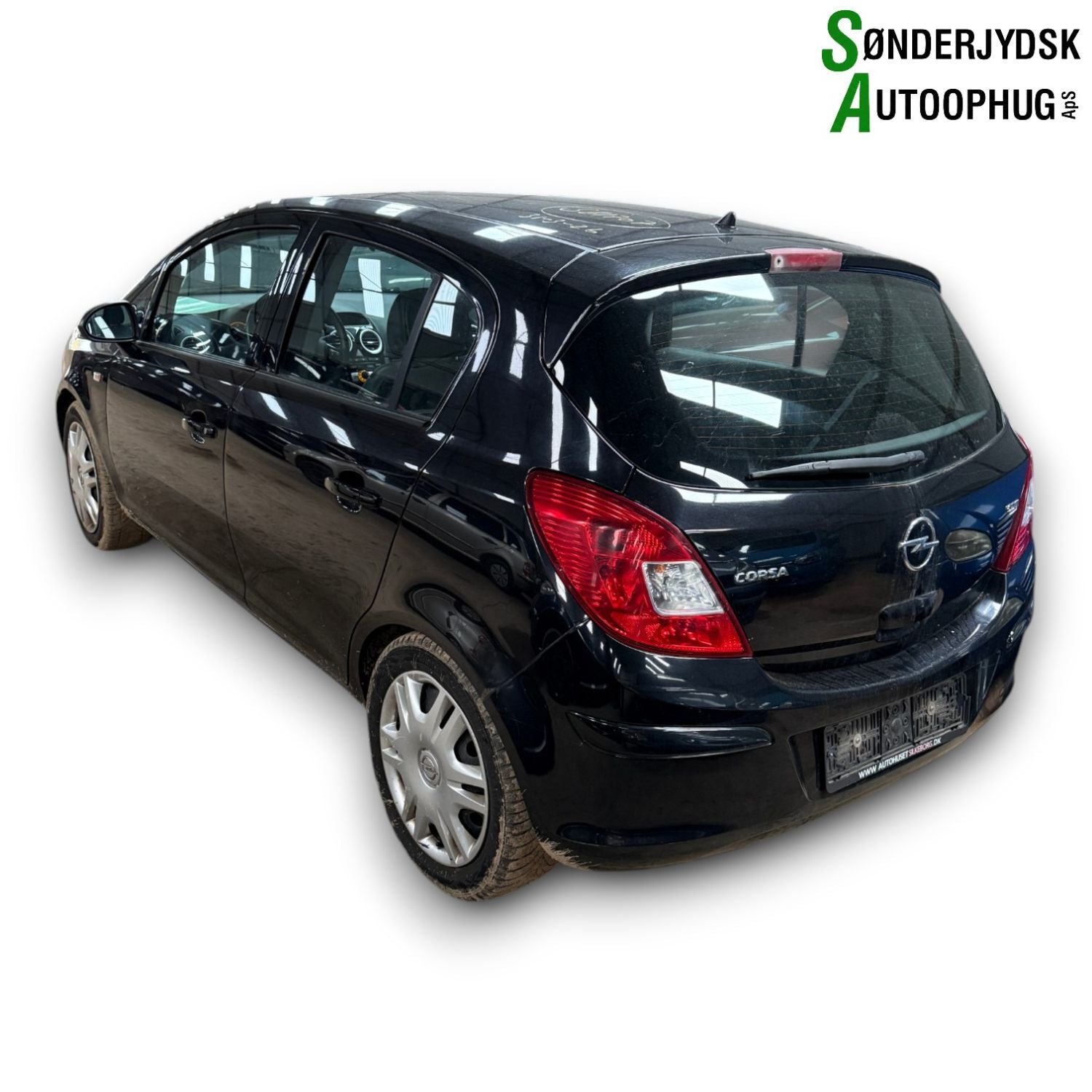 Opel Corsa D Pluk-Selv-Bil Med OEM Nr. Ophugger Fra Opel Ophugger