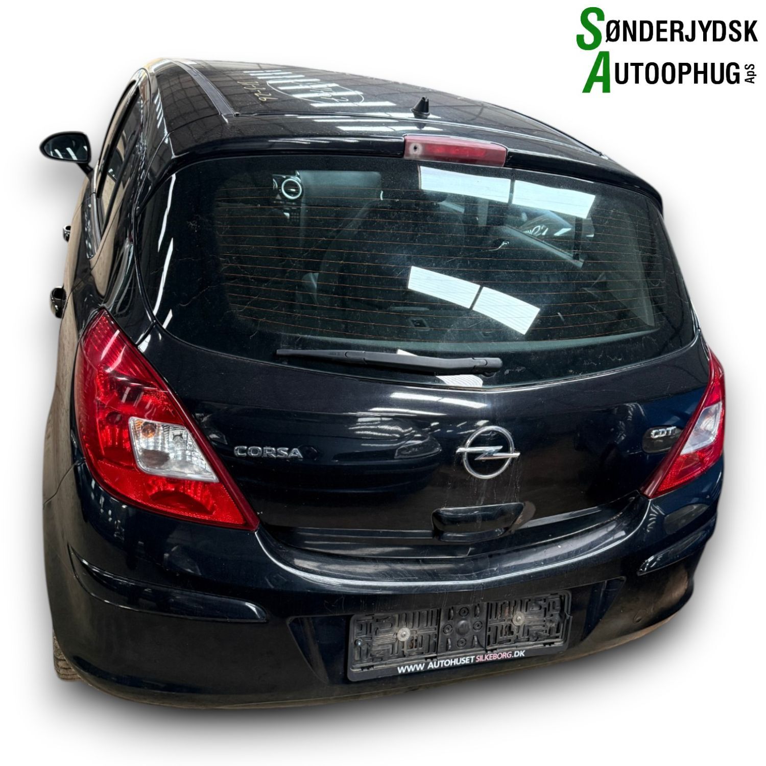 Opel Corsa D Pluk-Selv-Bil Med OEM Nr. Ophugger Fra Opel Ophugger