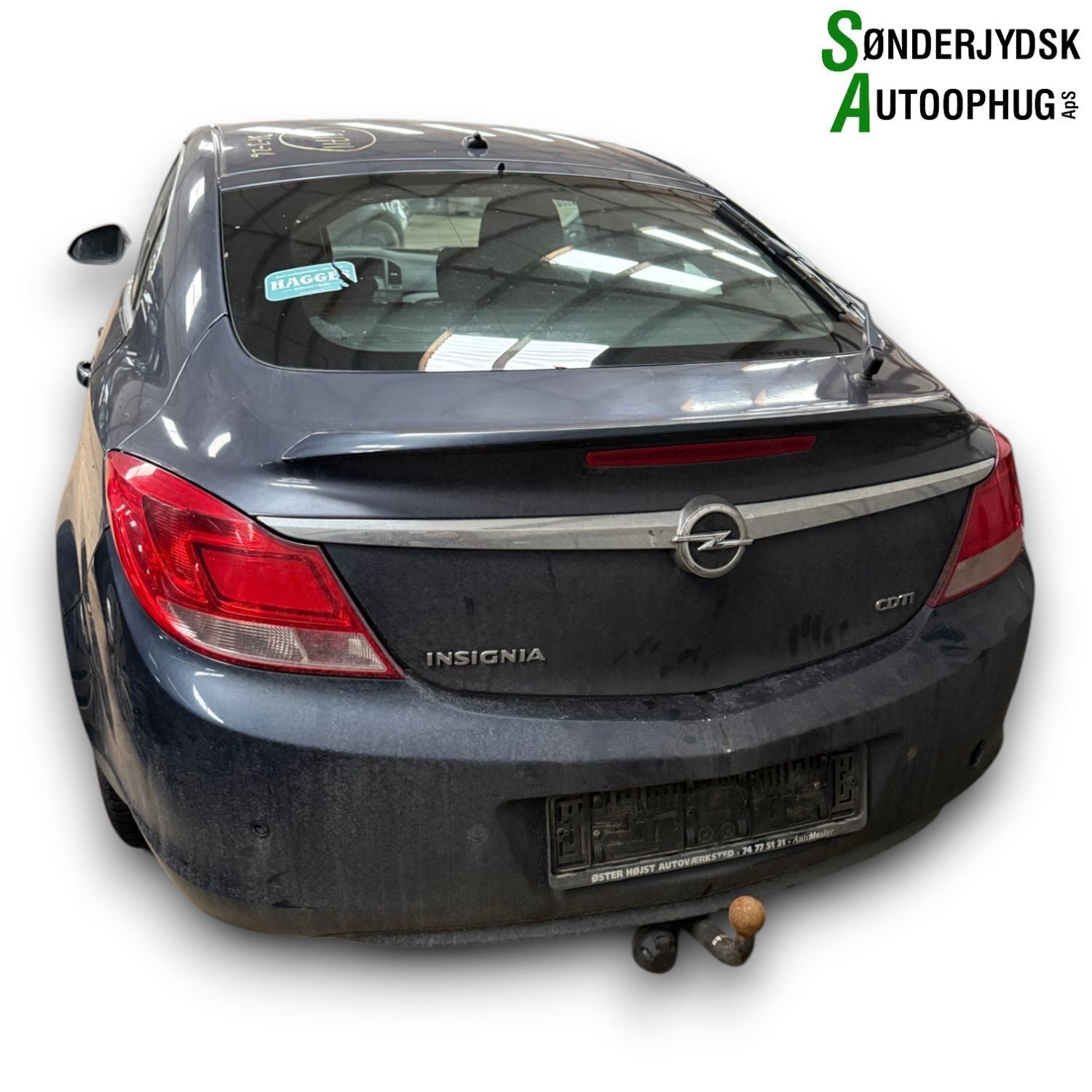 Opel Insignia A Pluk-Selv-Bil Med OEM Nr. Ophugger Fra Opel Ophugger