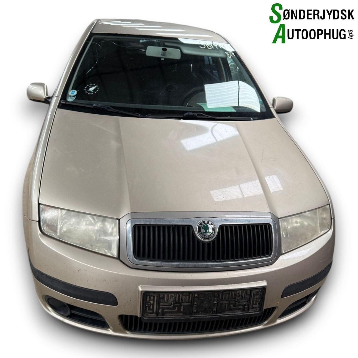 Skoda Fabia Pluk-Selv-Bil Med OEM Nr. Ophugger Fra Skoda Ophugger