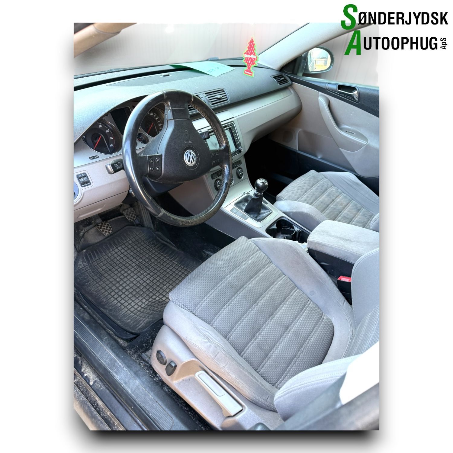 VW Passat 3C Pluk-Selv-Bil Med OEM Nr. Ophugger Fra VW Ophugger