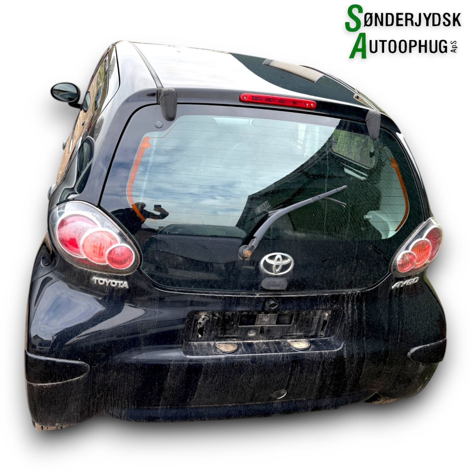Toyota Aygo Pluk-Selv-Bil Med OEM Nr. Ophugger Fra Toyota Ophugger