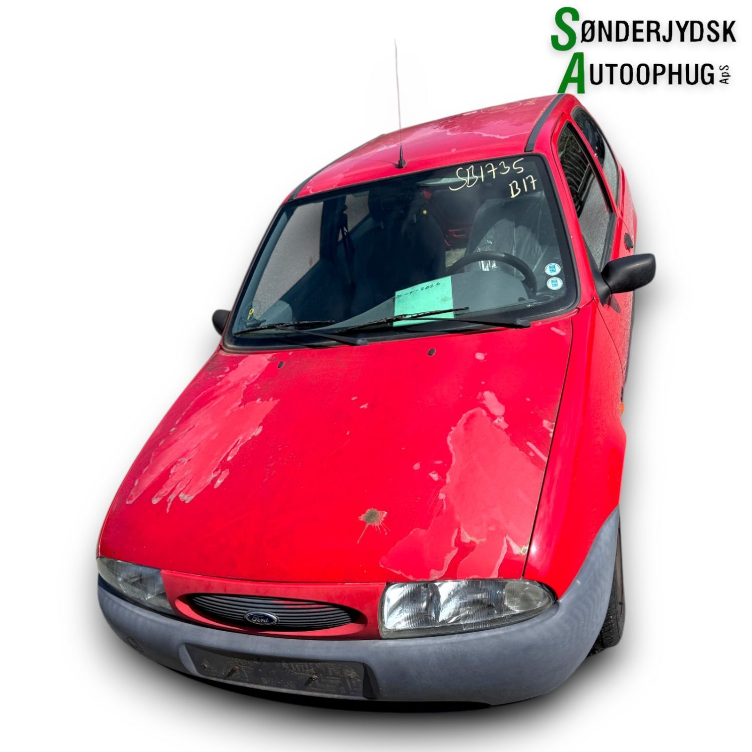 Ford Fiesta 4+5 Pluk-Selv-Bil Med OEM Nr. Ophugger Fra Ford Ophugger