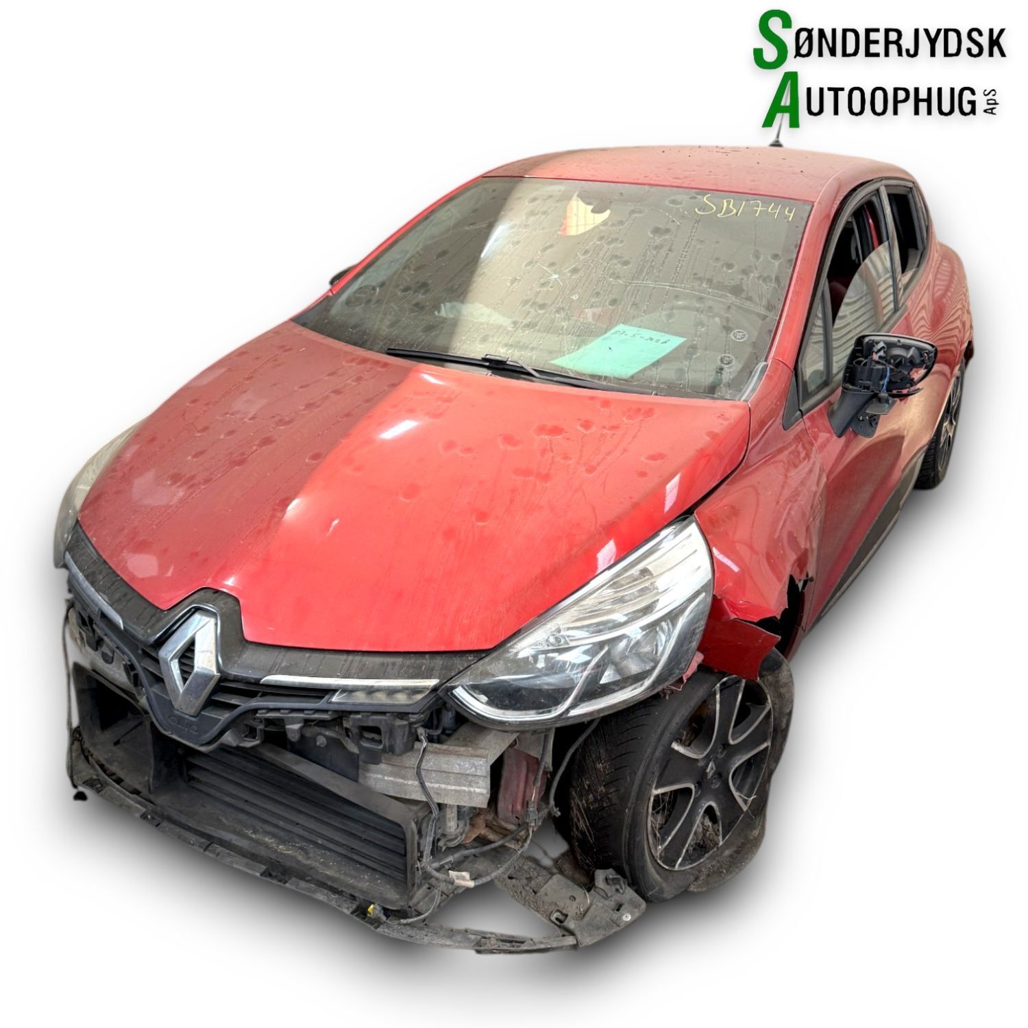 Renault Clio 4 Pluk-Selv-Bil Med OEM Nr. Ophugger Fra Renault Ophugger