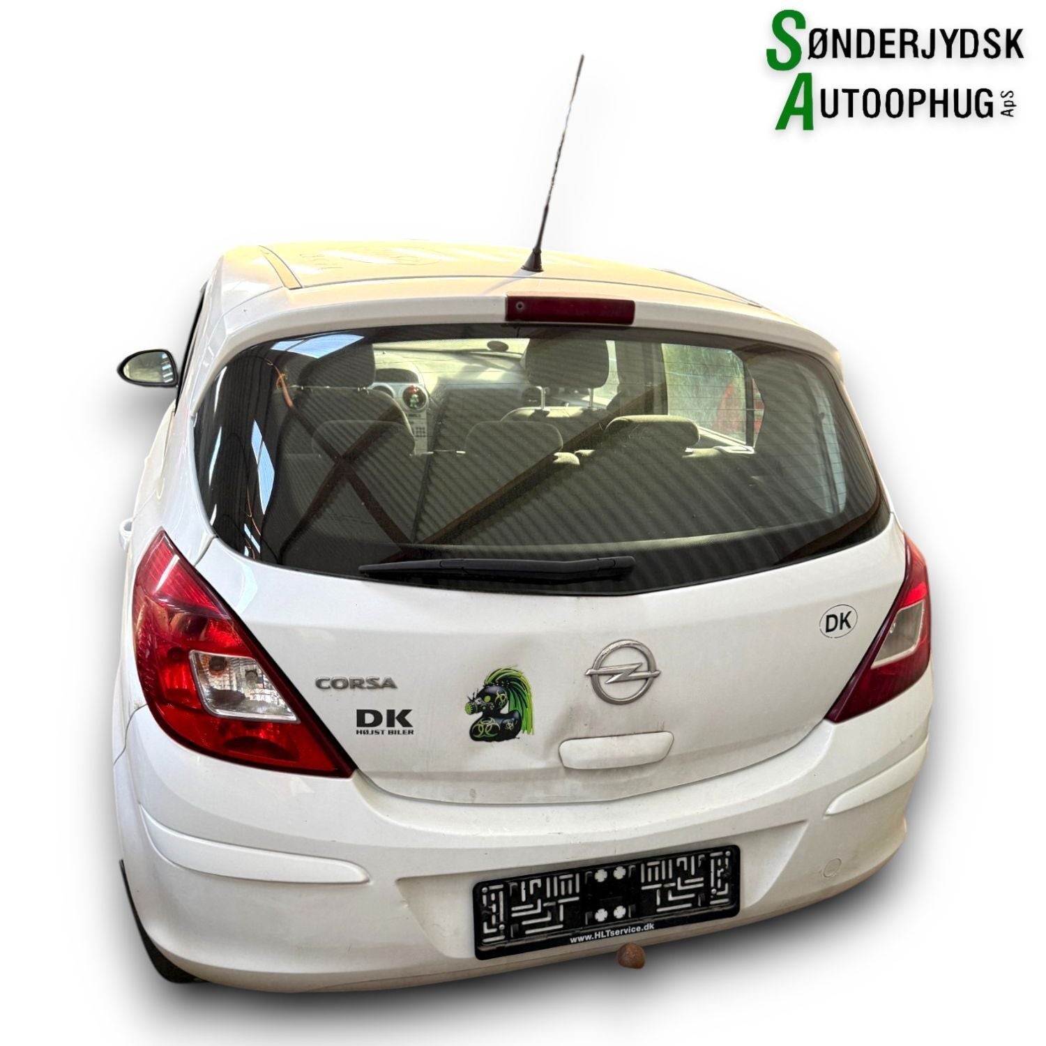 Opel Corsa D Pluk-Selv-Bil Med OEM Nr. Ophugger Fra Opel Ophugger