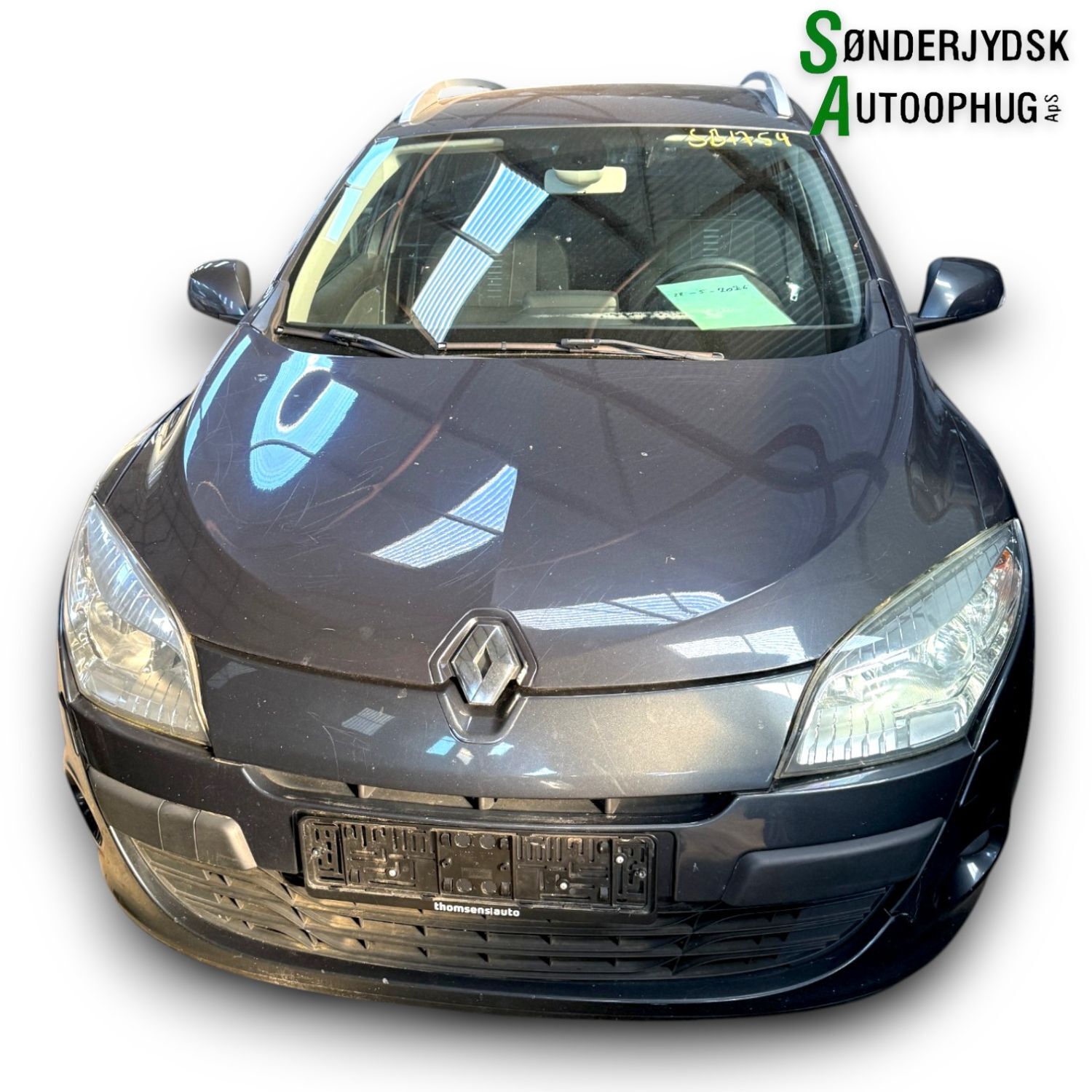 Renault Megane 3 Pluk-Selv-Bil Med OEM Nr. Ophugger Fra Renault Ophugger