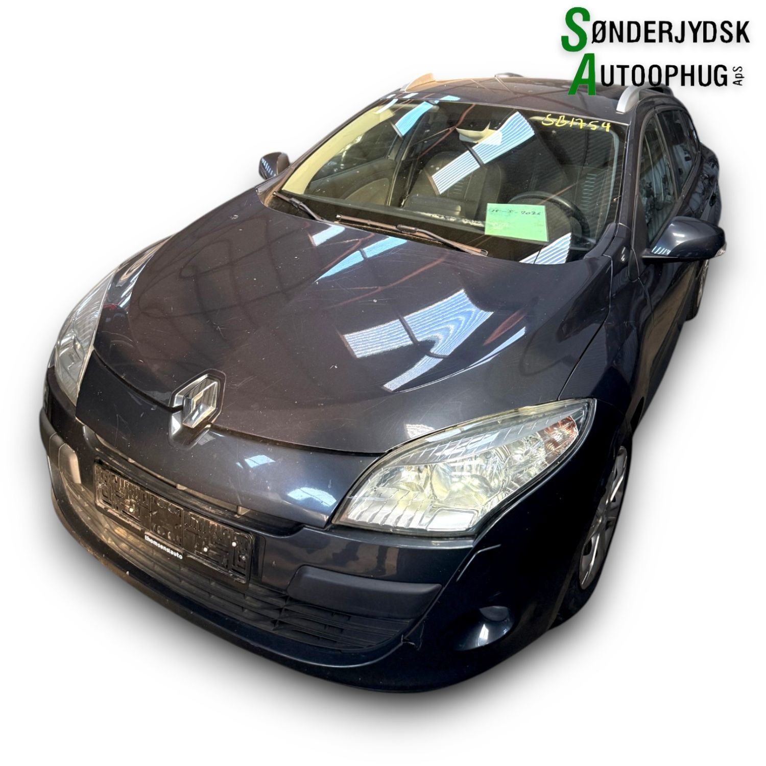 Renault Megane 3 Pluk-Selv-Bil Med OEM Nr. Ophugger Fra Renault Ophugger