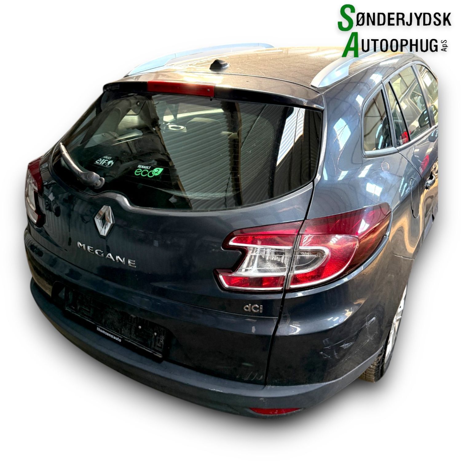 Renault Megane 3 Pluk-Selv-Bil Med OEM Nr. Ophugger Fra Renault Ophugger