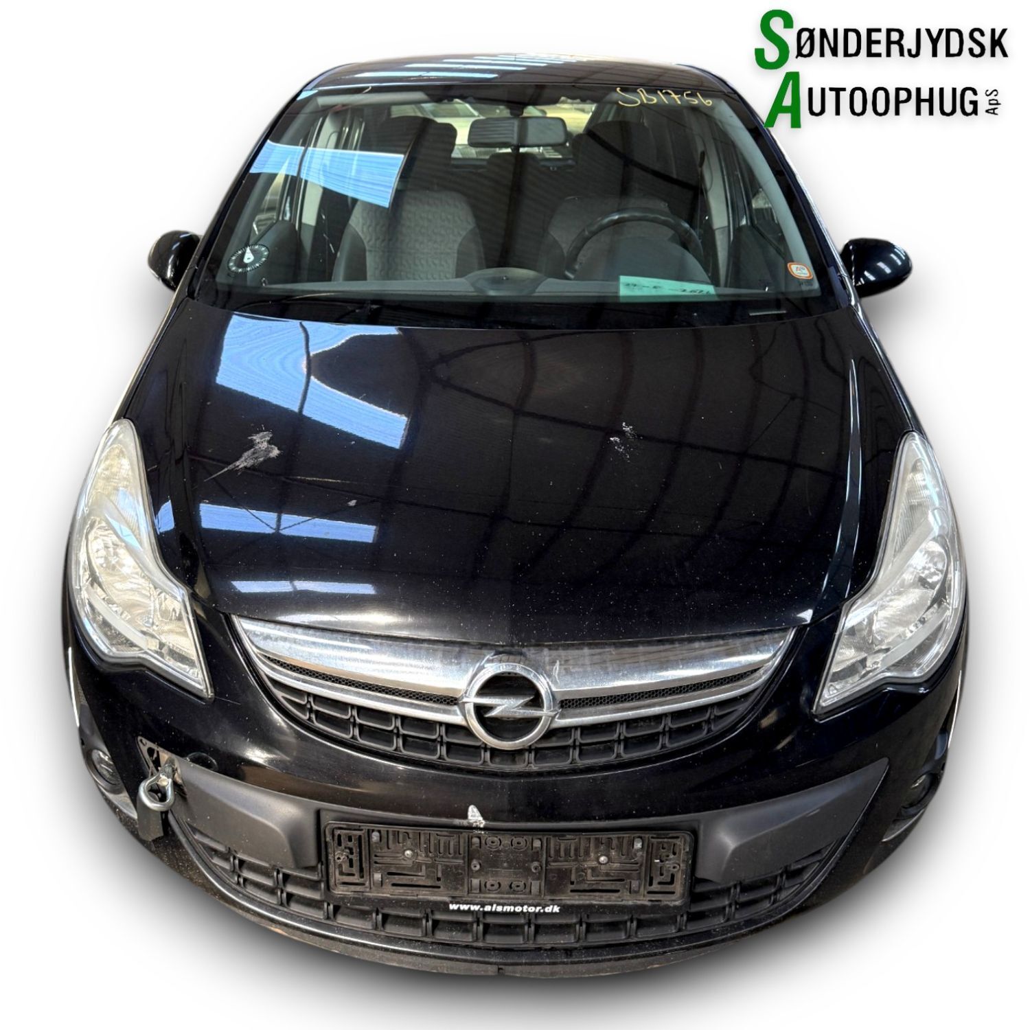 Opel Corsa D Pluk-Selv-Bil Med OEM Nr. Ophugger Fra Opel Ophugger
