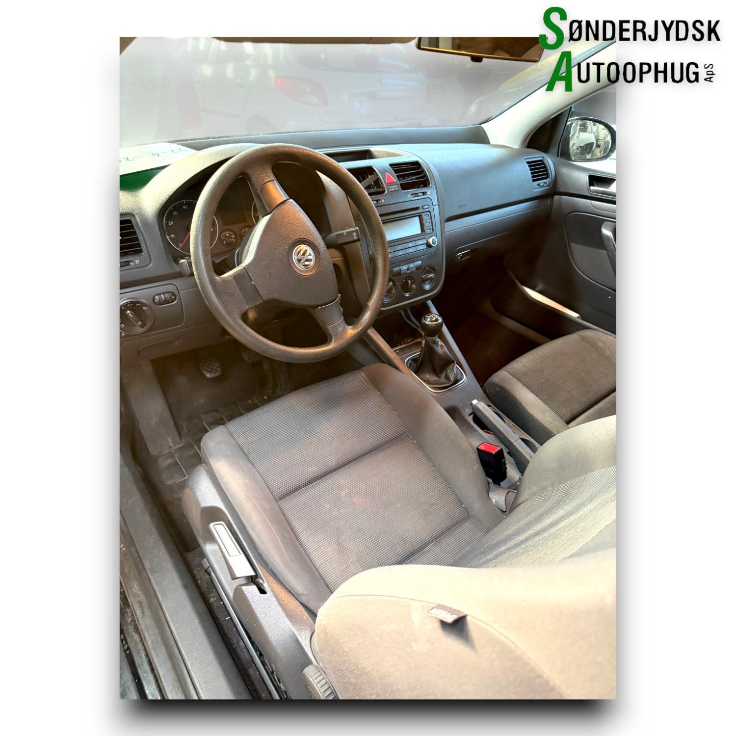 VW Golf 5 1K Pluk-Selv-Bil Med OEM Nr. Ophugger Fra VW Ophugger
