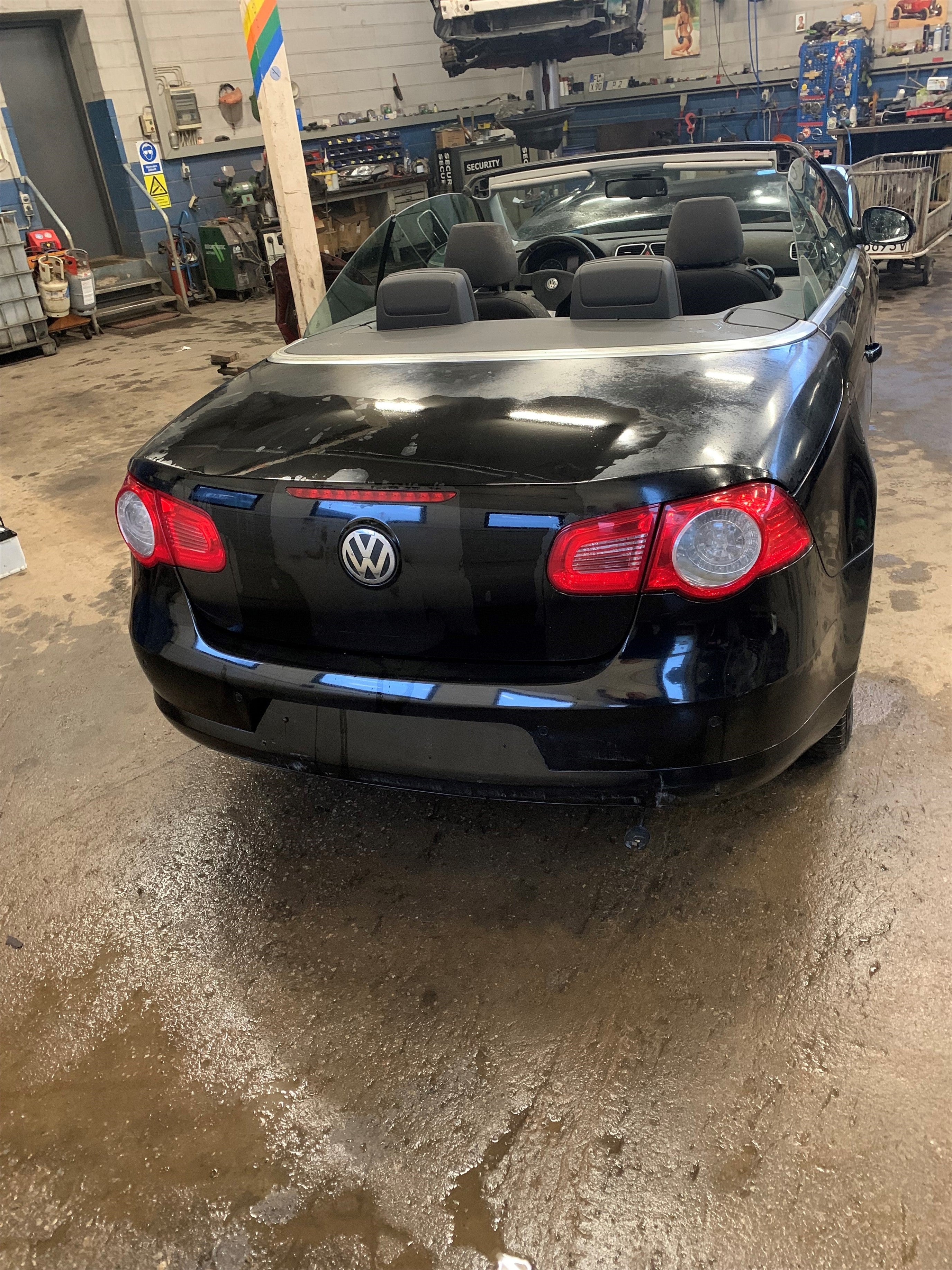 VW Eos Pluk-Selv-Bil Med OEM Nr. Ophugger Fra VW Ophugger