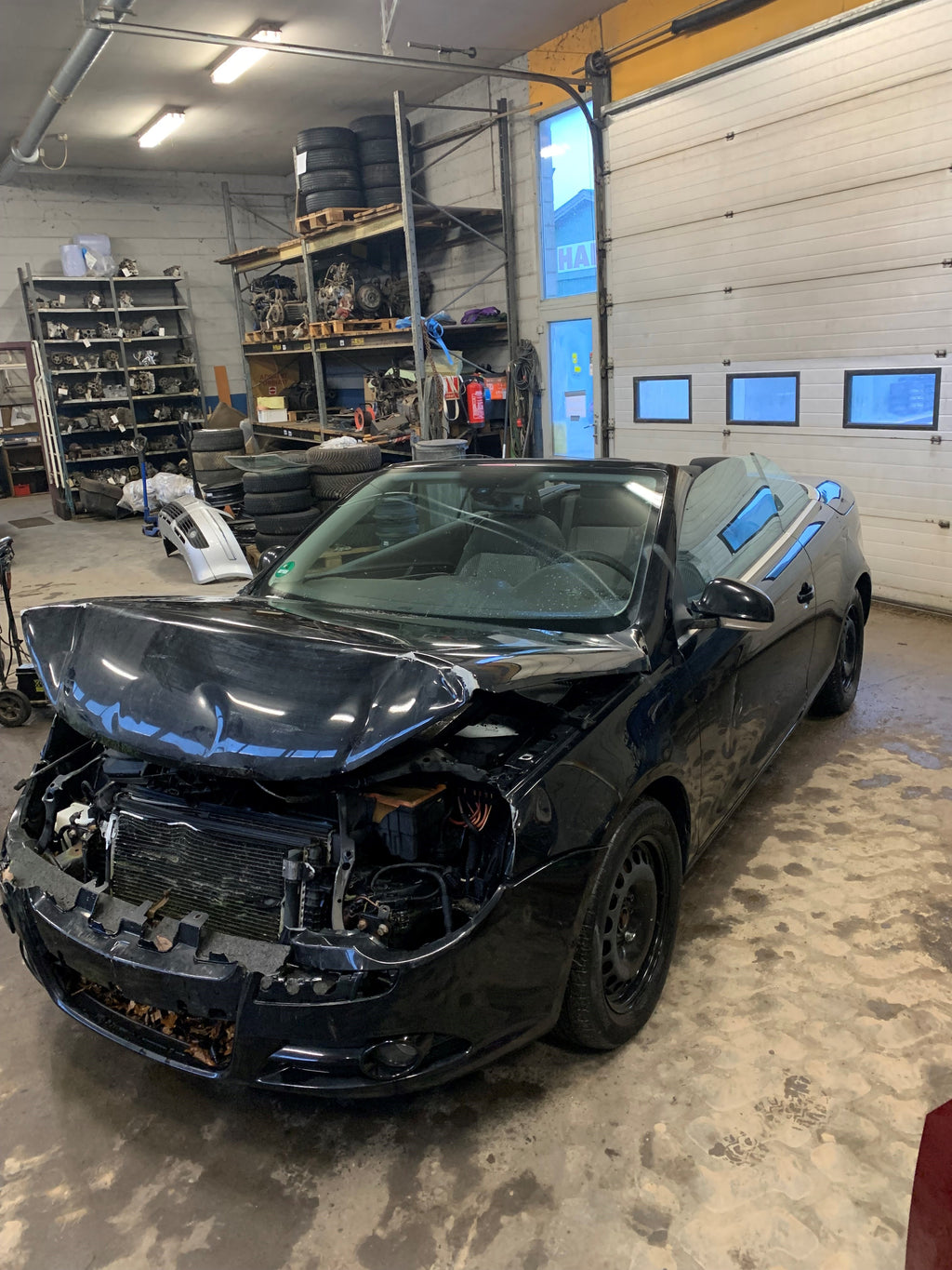 VW Eos Pluk-Selv-Bil Med OEM Nr. Ophugger Fra VW Ophugger