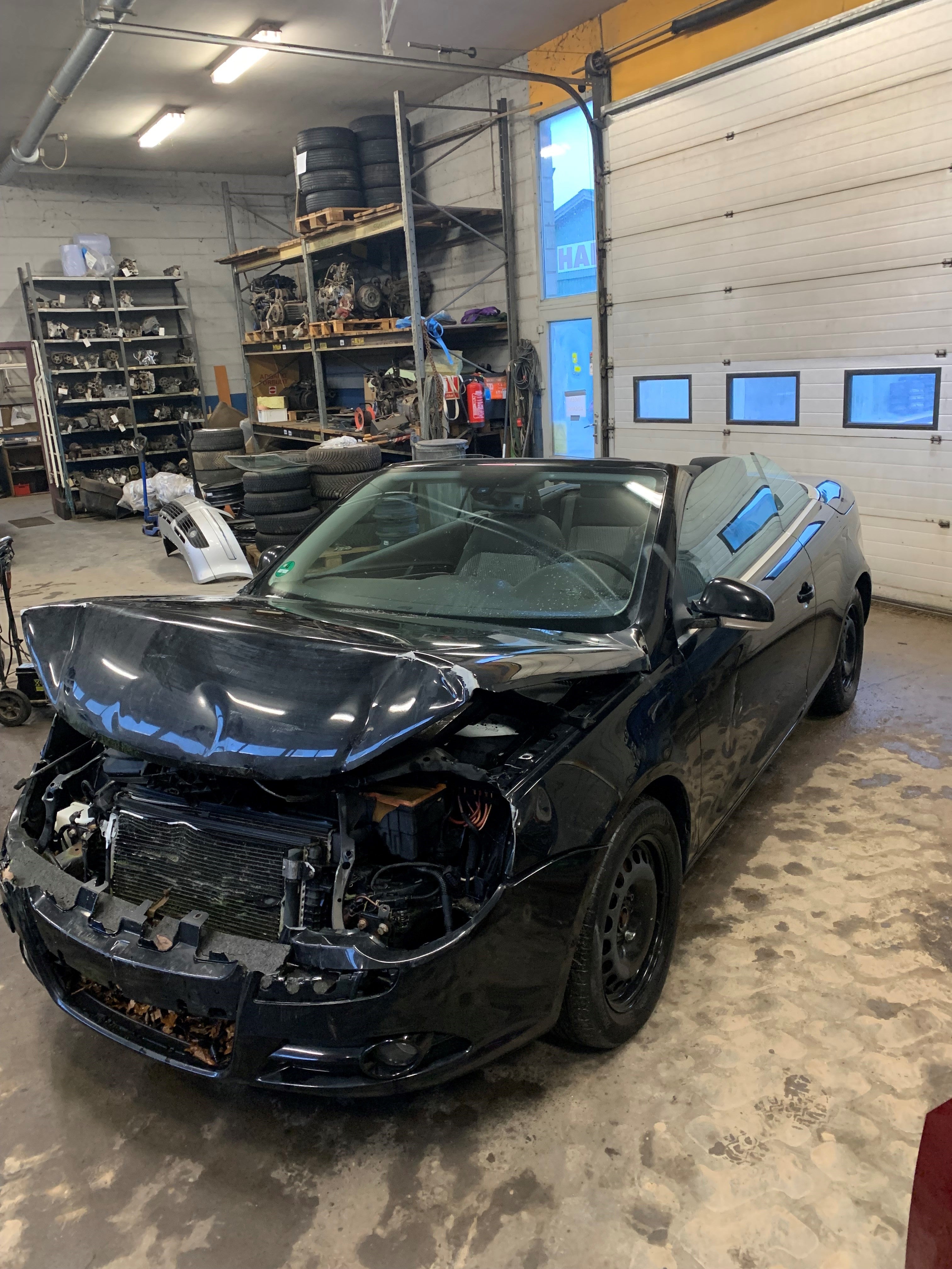 VW Eos Pluk-Selv-Bil Med OEM Nr. Ophugger Fra VW Ophugger