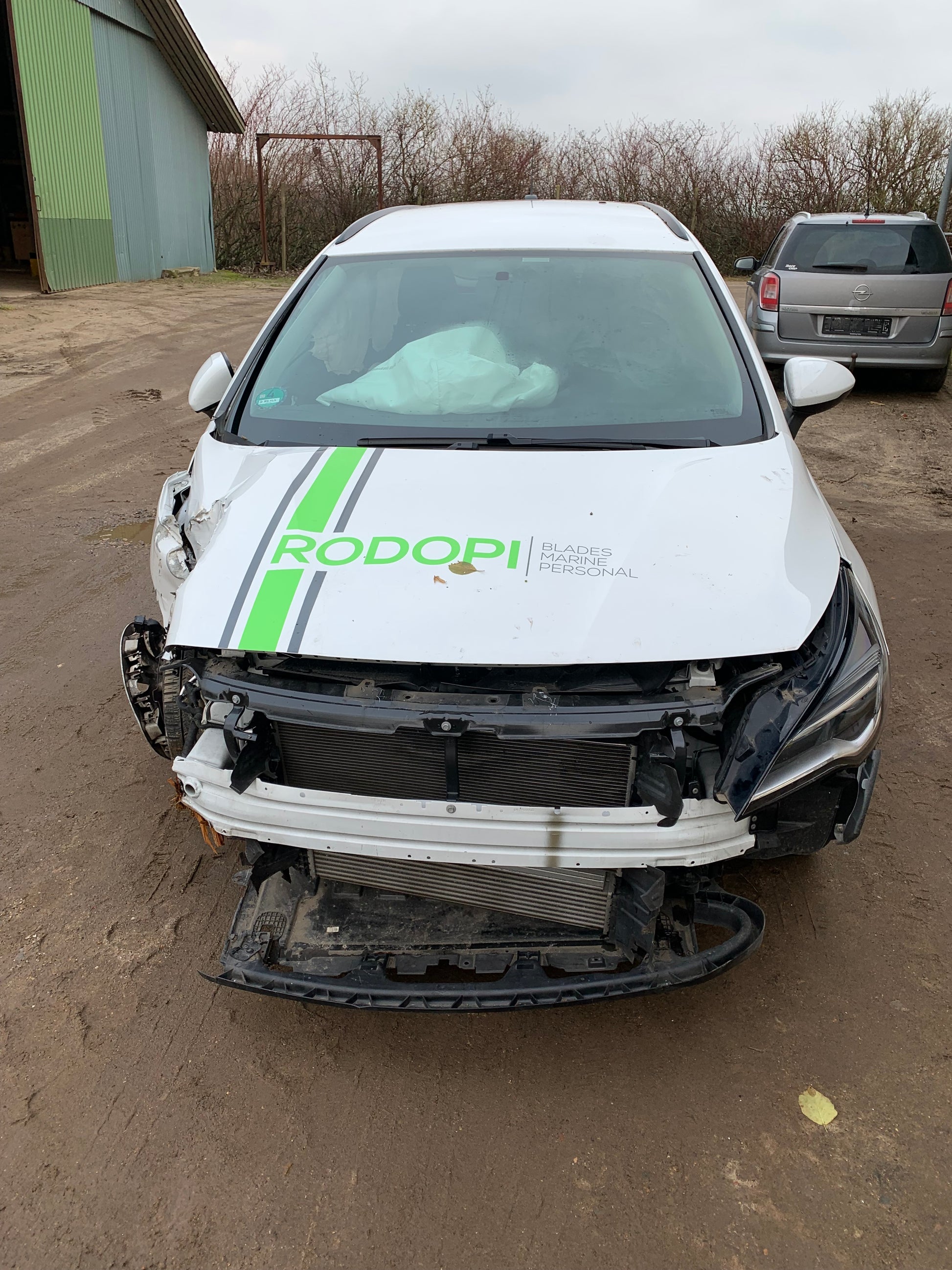 Opel Astra K Pluk-Selv-Bil Med OEM Nr. Ophugger Fra Opel Ophugger
