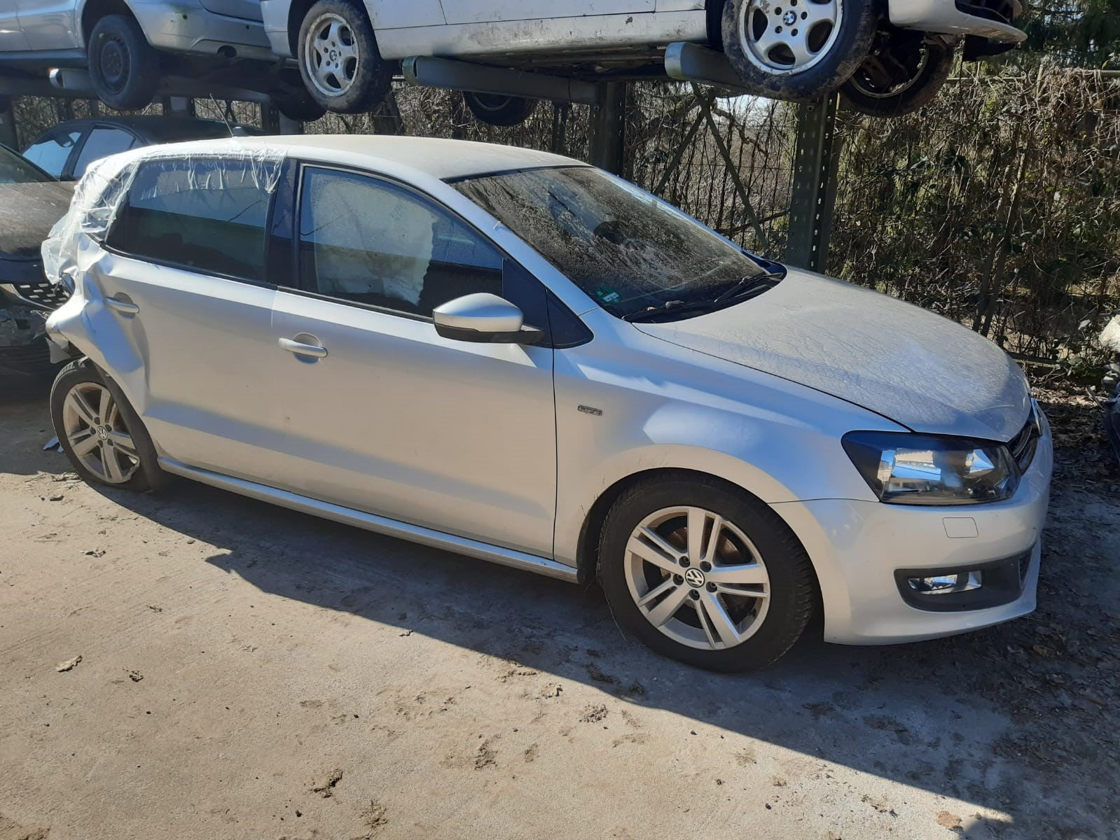 VW Polo 6R Pluk-Selv-Bil Med OEM Nr. Ophugger Fra VW Ophugger