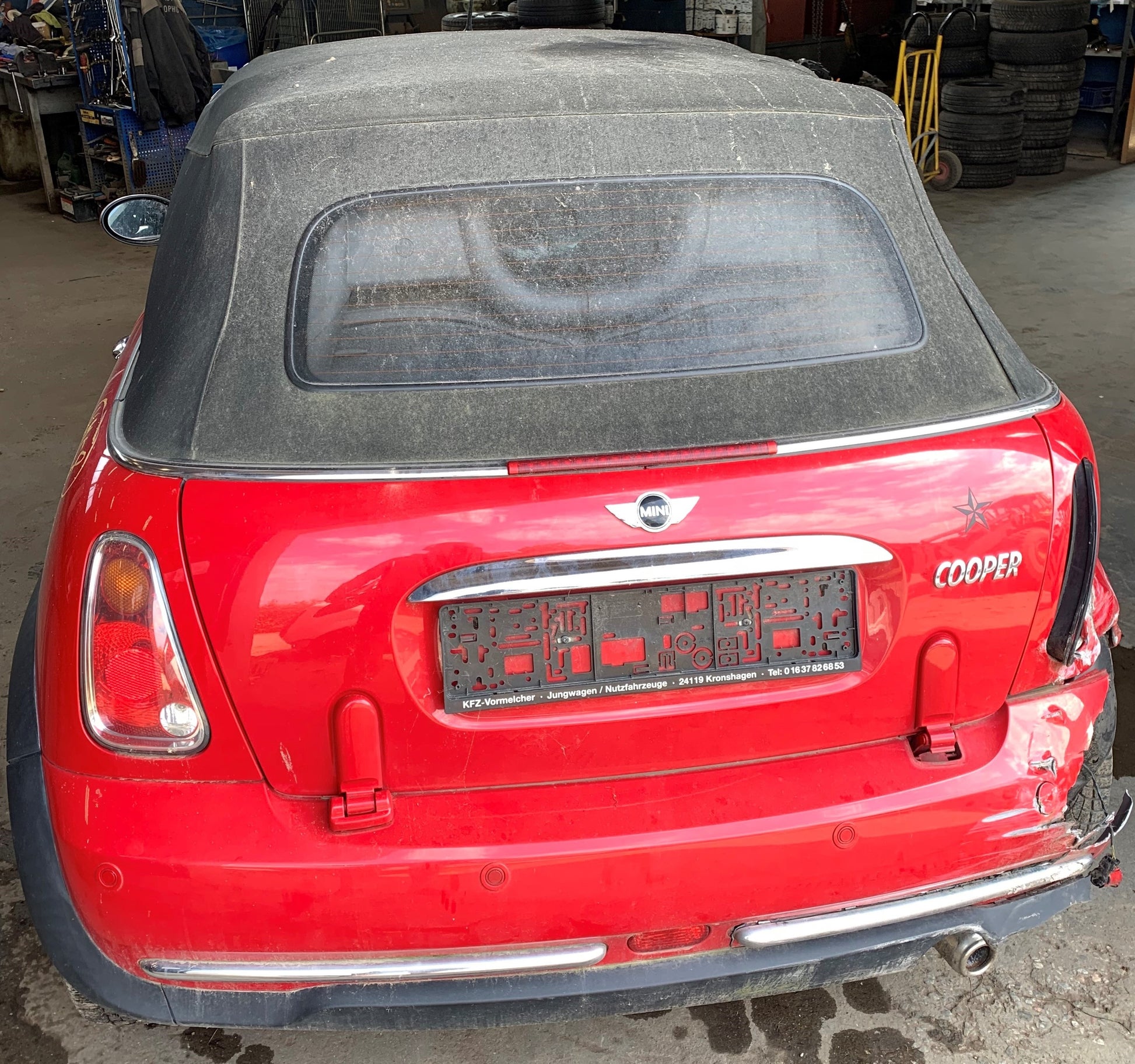Mini Mini MKI Pluk-Selv-Bil Med OEM Nr. Ophugger Fra Mini Ophugger
