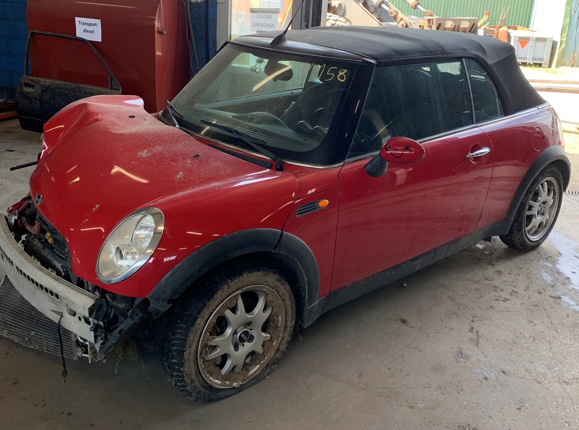 Mini Mini MKI Pluk-Selv-Bil Med OEM Nr. Ophugger Fra Mini Ophugger