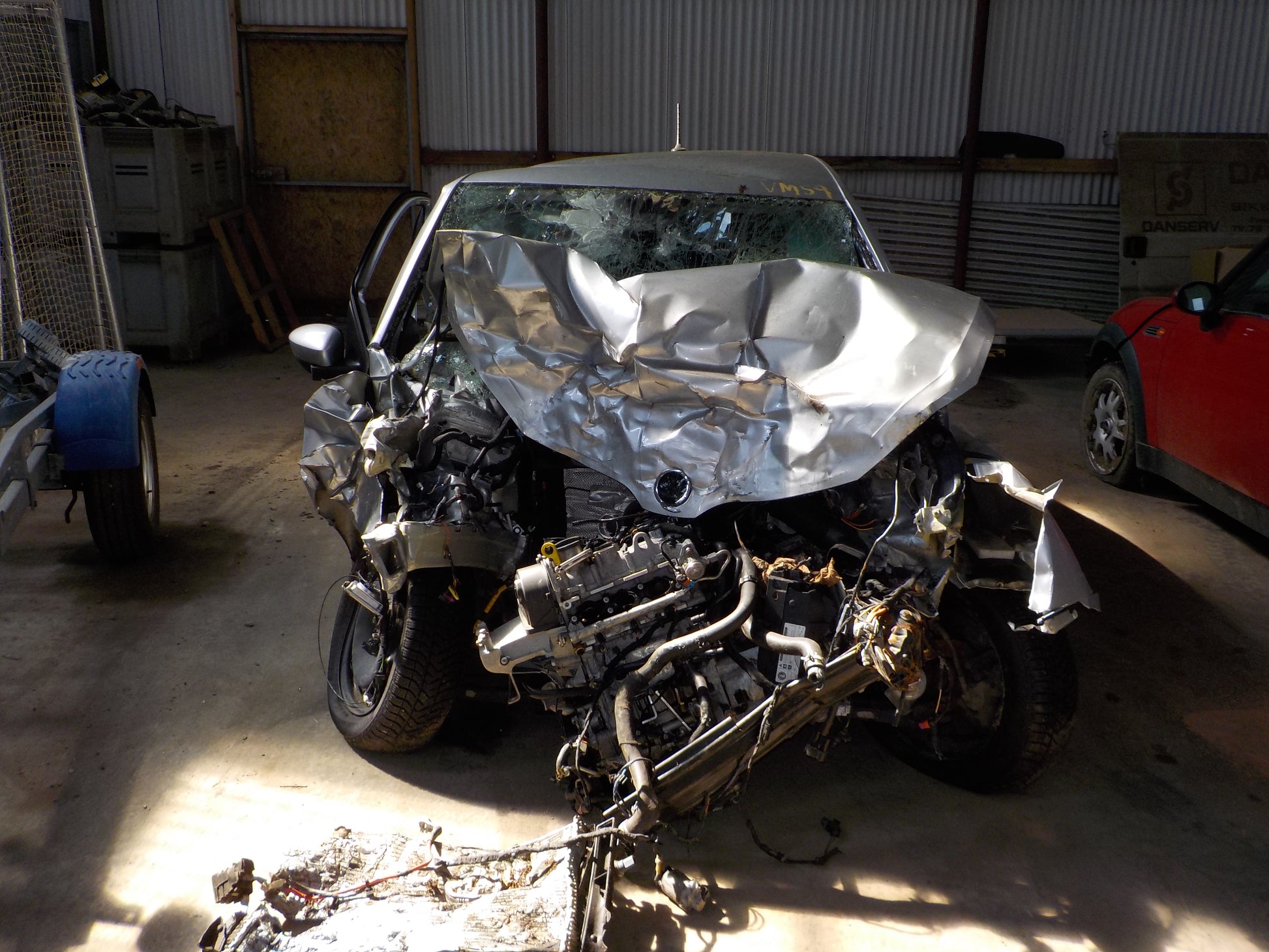 Skoda Fabia Pluk-Selv-Bil Med OEM Nr. TMBJR6NJ0KZ011853 Fra Skoda Ophugger