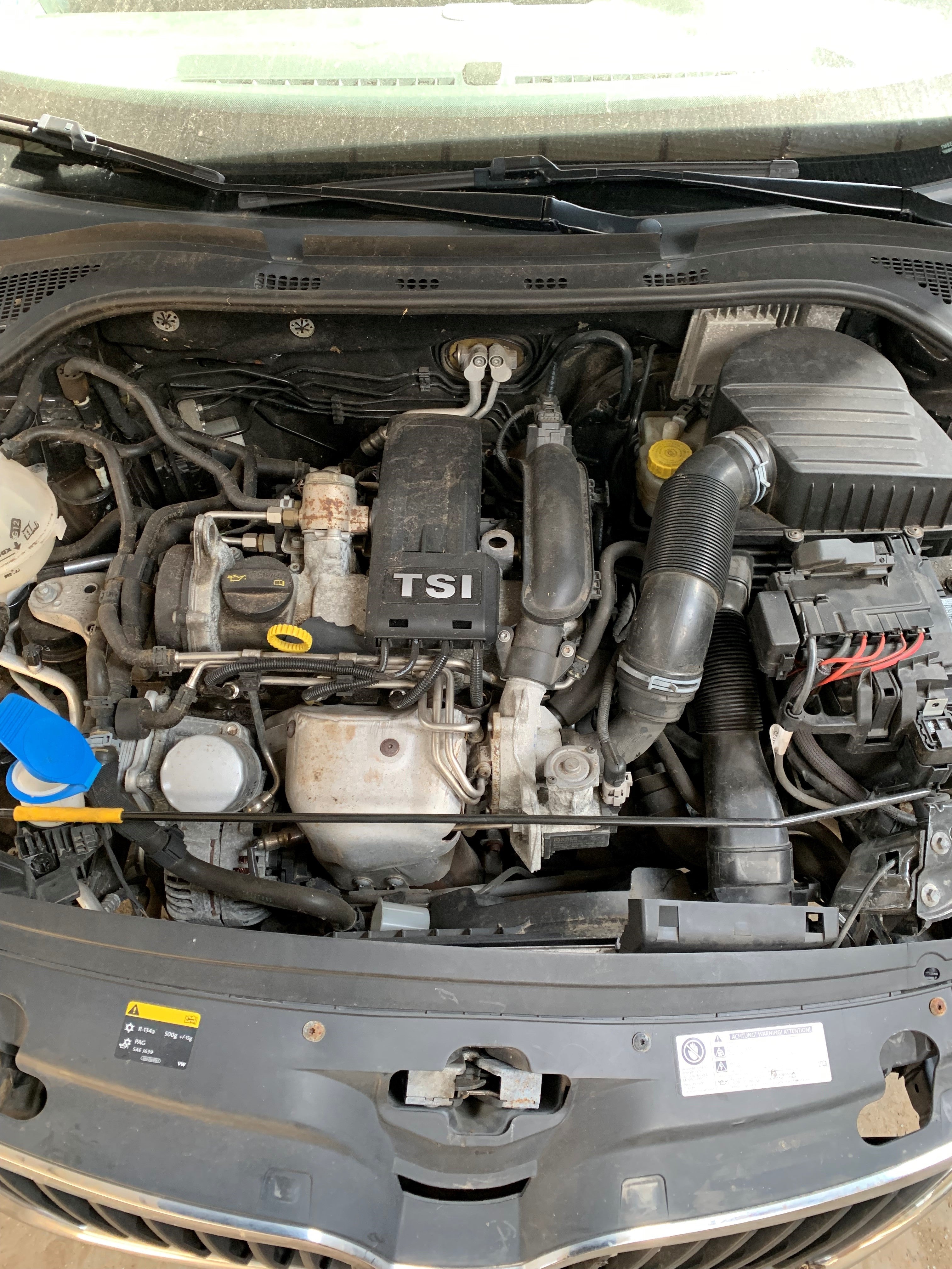 Skoda Rapid Pluk-Selv-Bil Med OEM Nr. TMBEN6NH1E4507269 Fra Skoda Ophugger