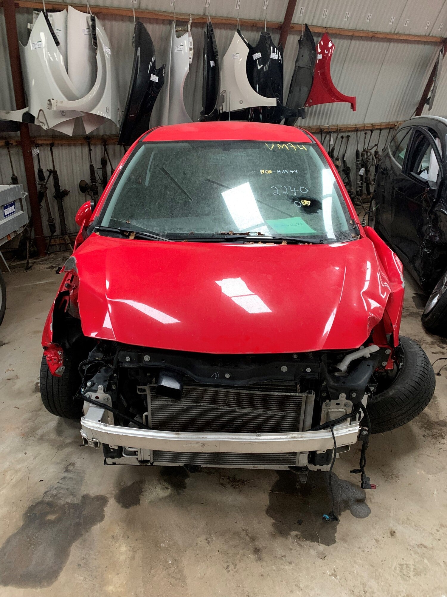 Opel Corsa E Pluk-Selv-Bil Med OEM Nr. Ophugger Fra Opel Ophugger