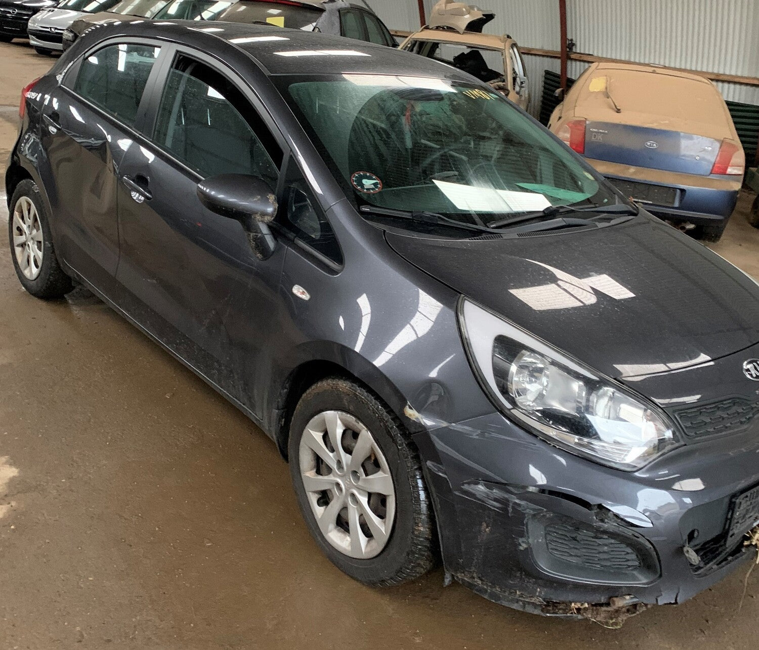 Kia Rio Ub Pluk-Selv-Bil Med OEM Nr. Ophugger Fra Kia Ophugger