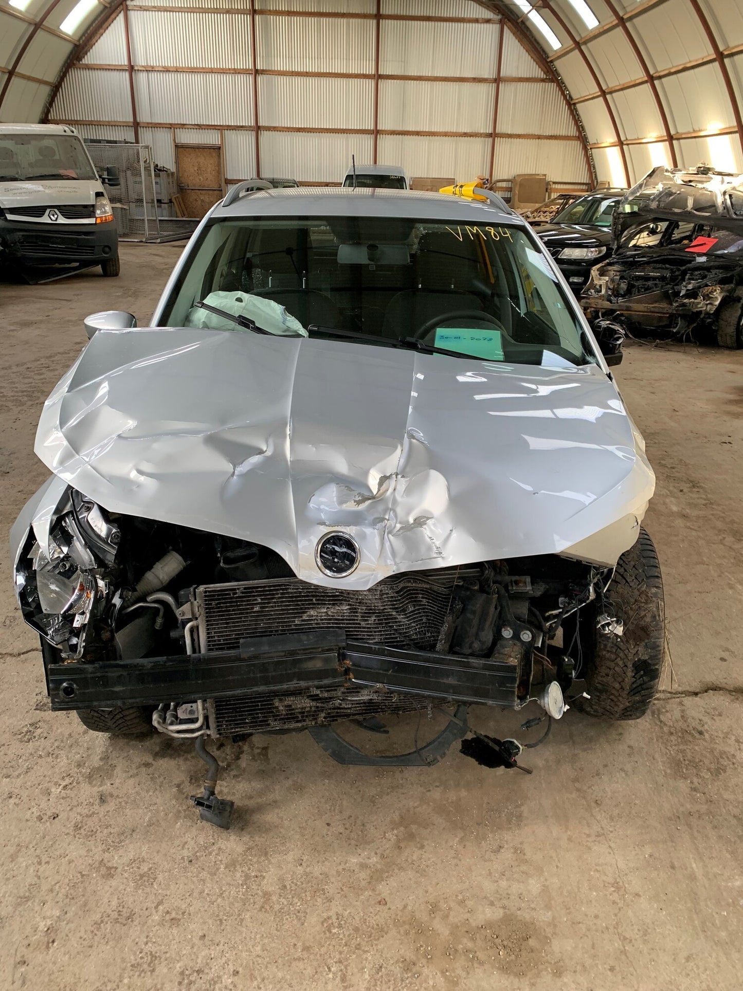 Skoda Fabia Pluk-Selv-Bil Med OEM Nr. TMBJJ6NJ5GZ051330 Fra Skoda Ophugger