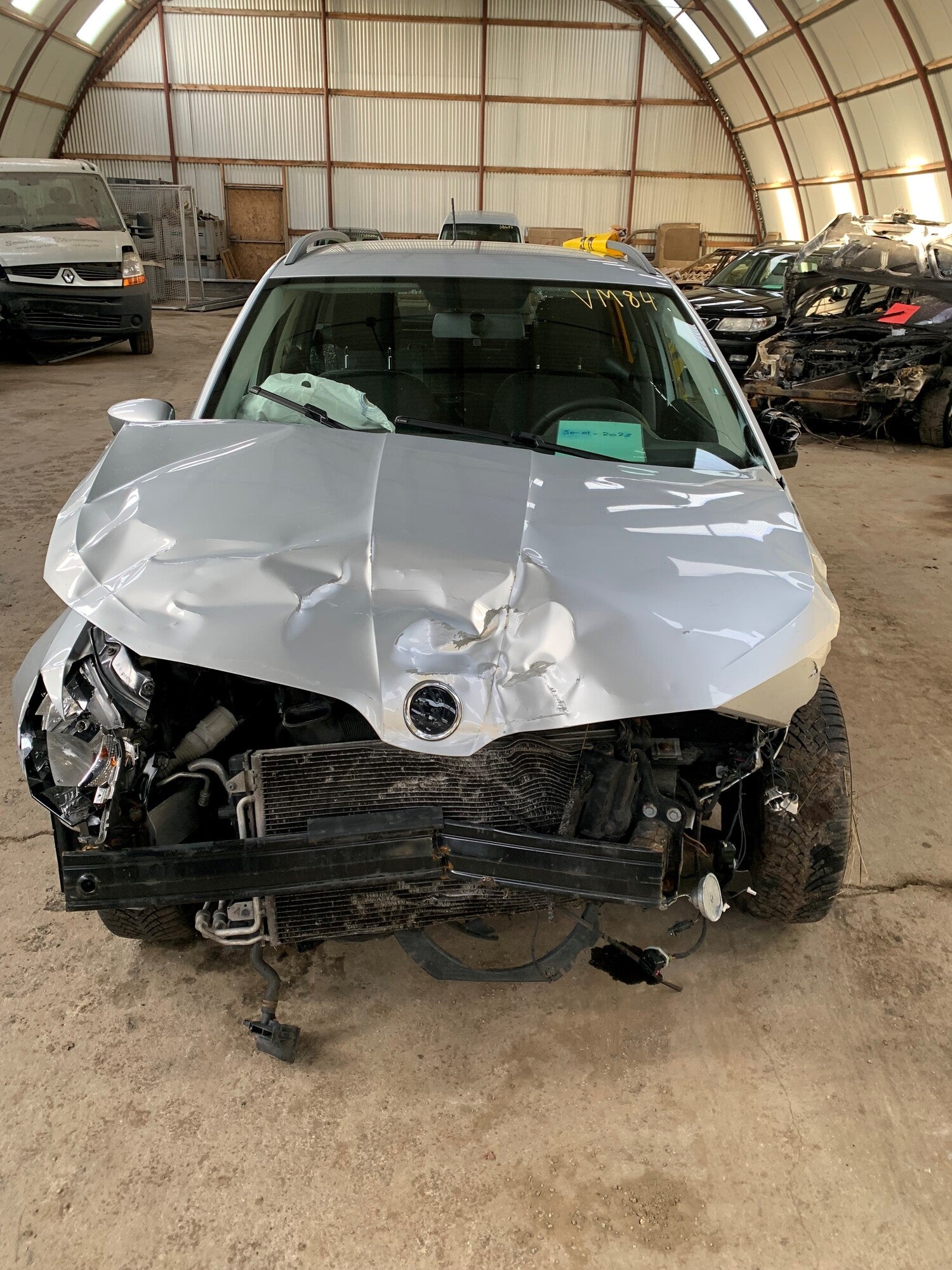 Skoda Fabia Pluk-Selv-Bil Med OEM Nr. TMBJJ6NJ5GZ051330 Fra Skoda Ophugger