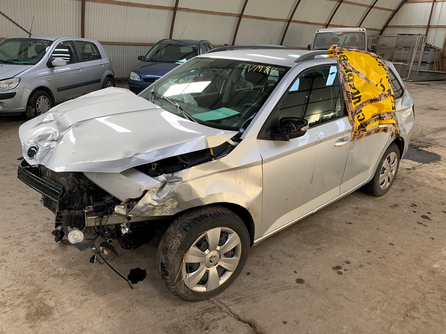 Skoda Fabia Pluk-Selv-Bil Med OEM Nr. TMBJJ6NJ5GZ051330 Fra Skoda Ophugger