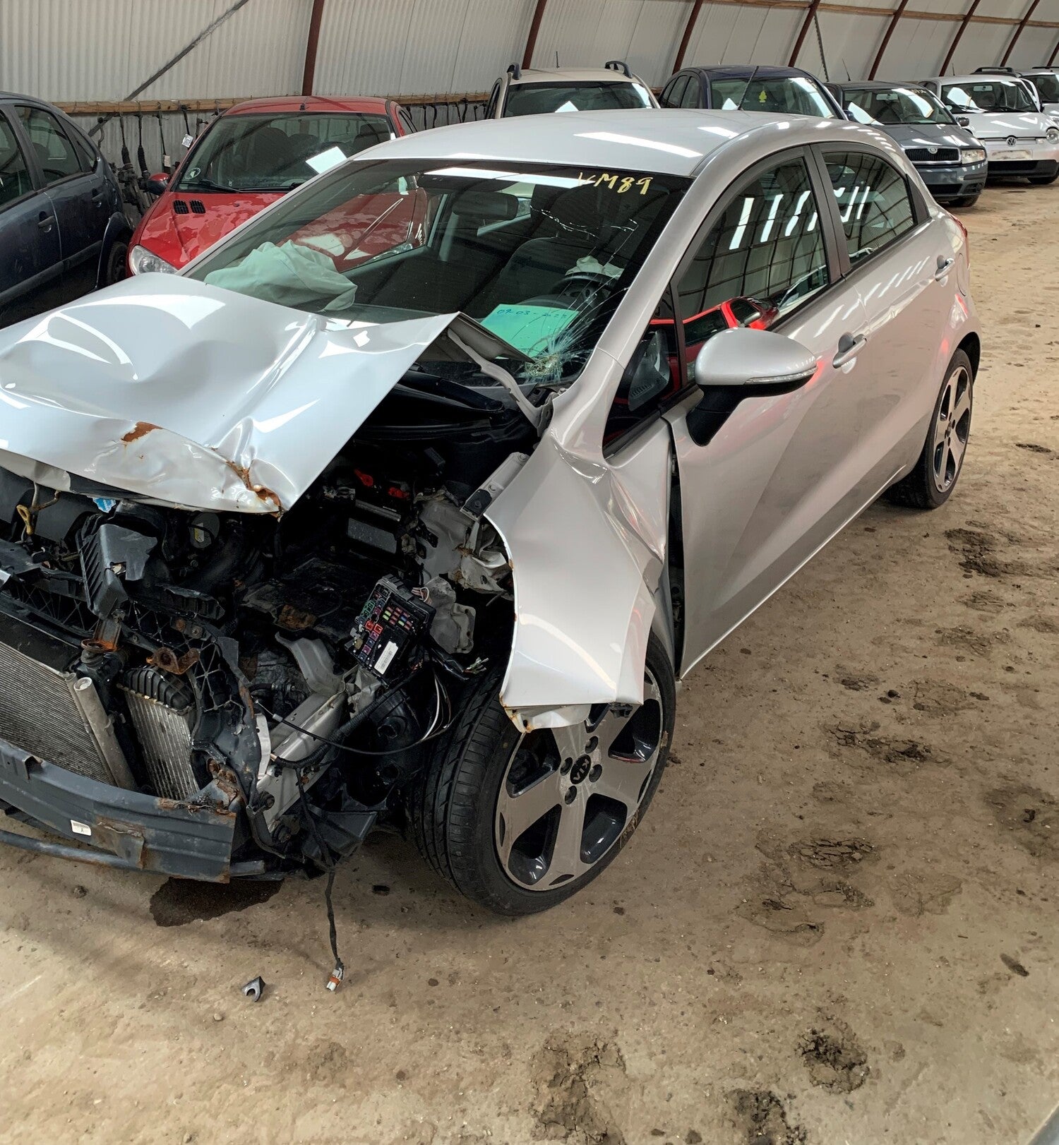 Kia Rio Ub Pluk-Selv-Bil Med OEM Nr. Ophugger Fra Kia Ophugger