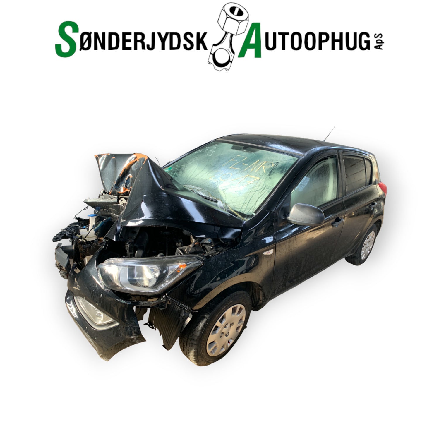 Hyundai I20 Nl Pluk-Selv-Bil Med OEM Nr. Ophugger Fra Hyundai Ophugger