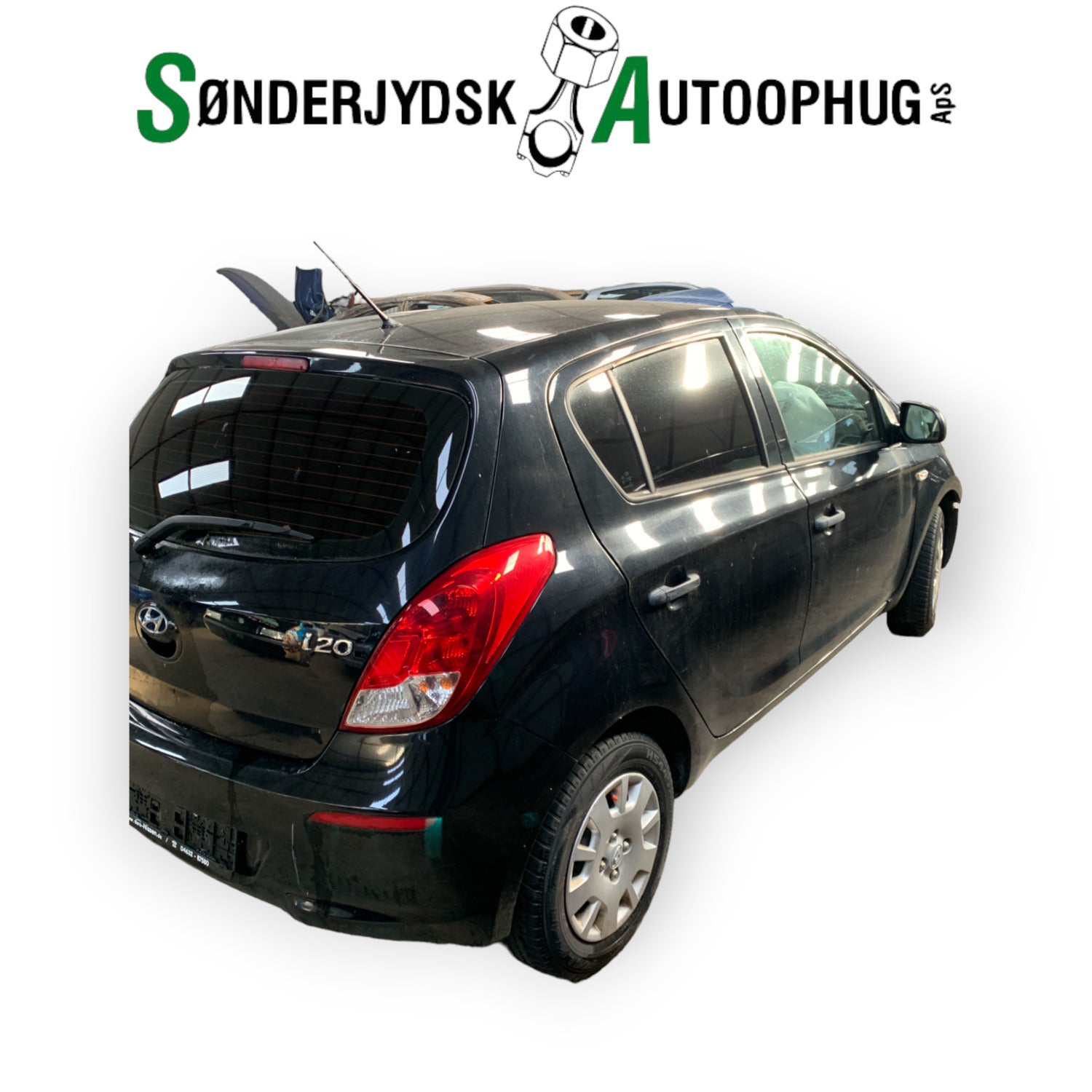 Hyundai I20 Nl Pluk-Selv-Bil Med OEM Nr. Ophugger Fra Hyundai Ophugger