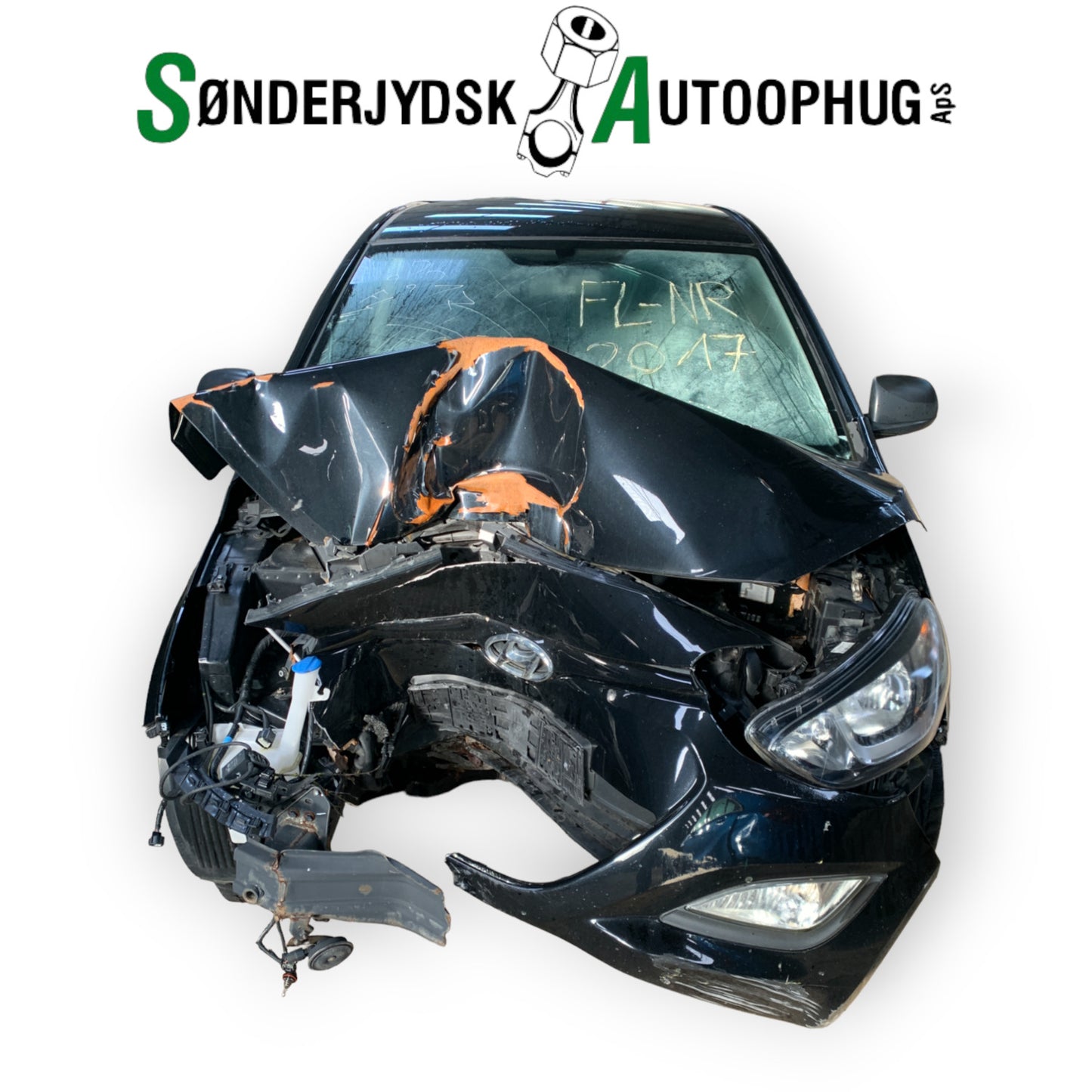 Hyundai I20 NL Pluk-Selv-Bil Med OEM Nr. Ophugger Fra Hyundai Ophugger