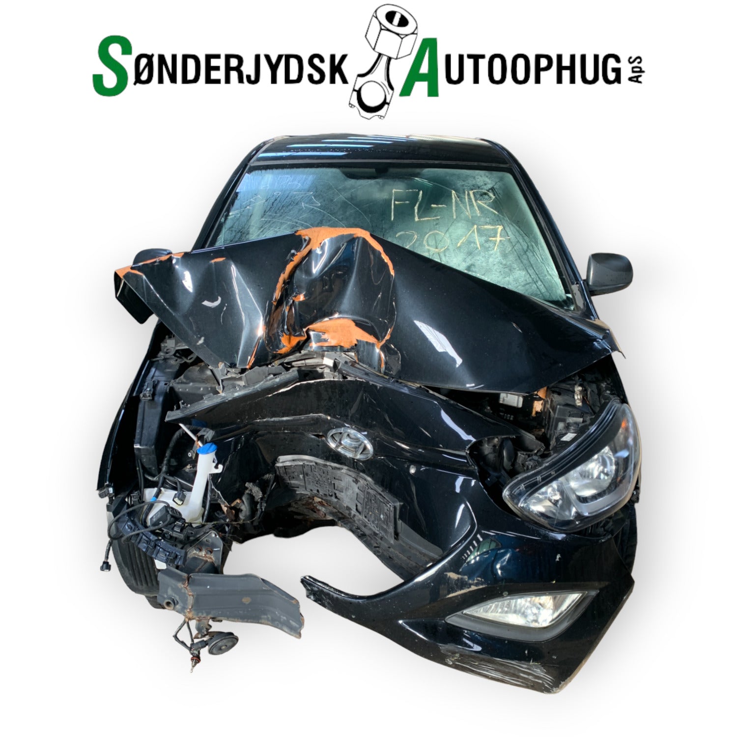 Hyundai I20 Nl Pluk-Selv-Bil Med OEM Nr. Ophugger Fra Hyundai Ophugger