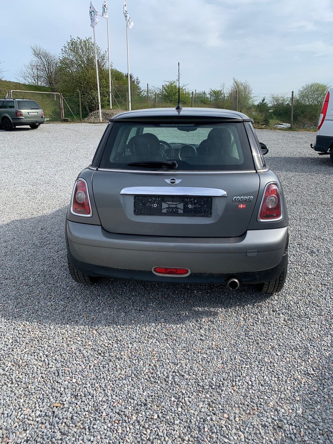 Mini Mini MKII Dørrude - Siderude Med OEM Nr. Ophugger Fra Mini Ophugger