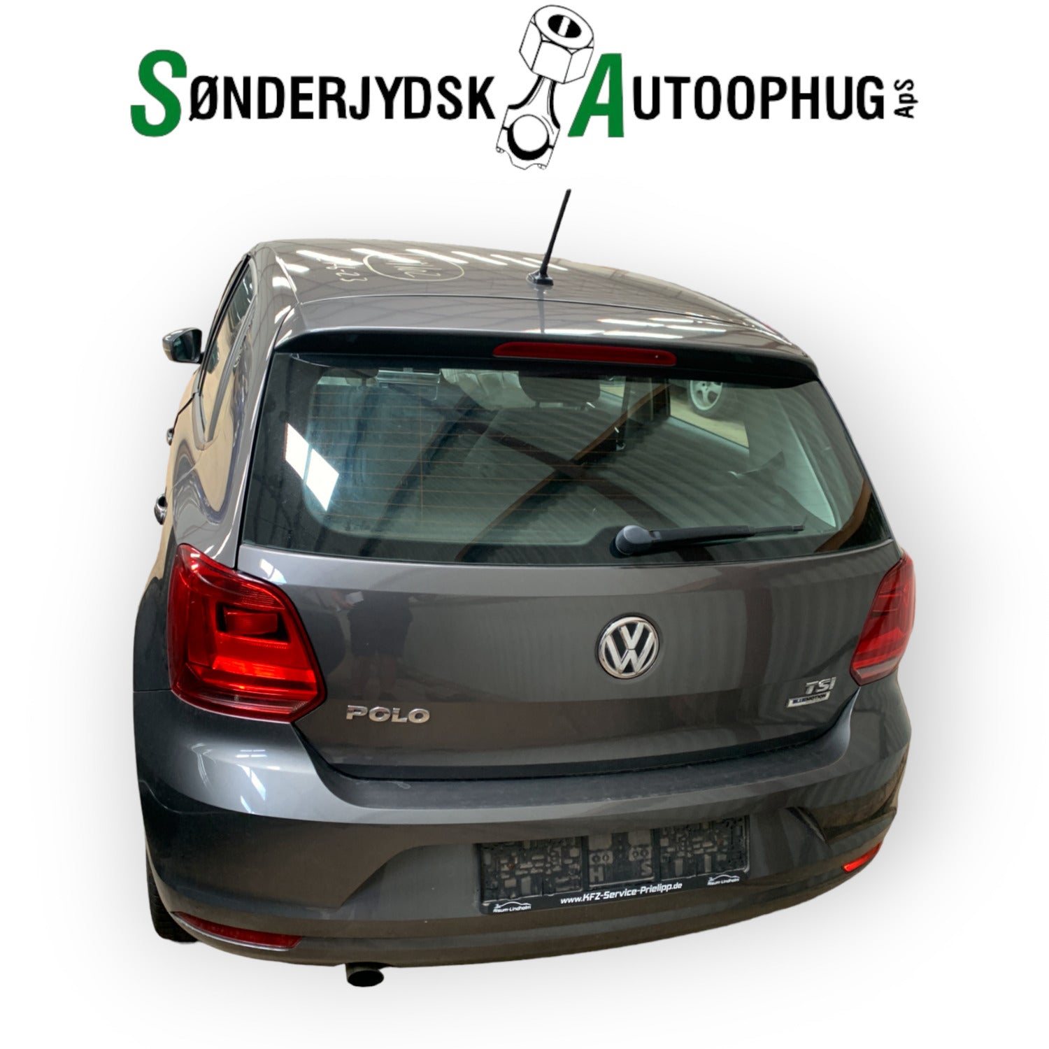 VW Polo 6C Pluk-Selv-Bil Med OEM Nr. Ophugger Fra VW Ophugger
