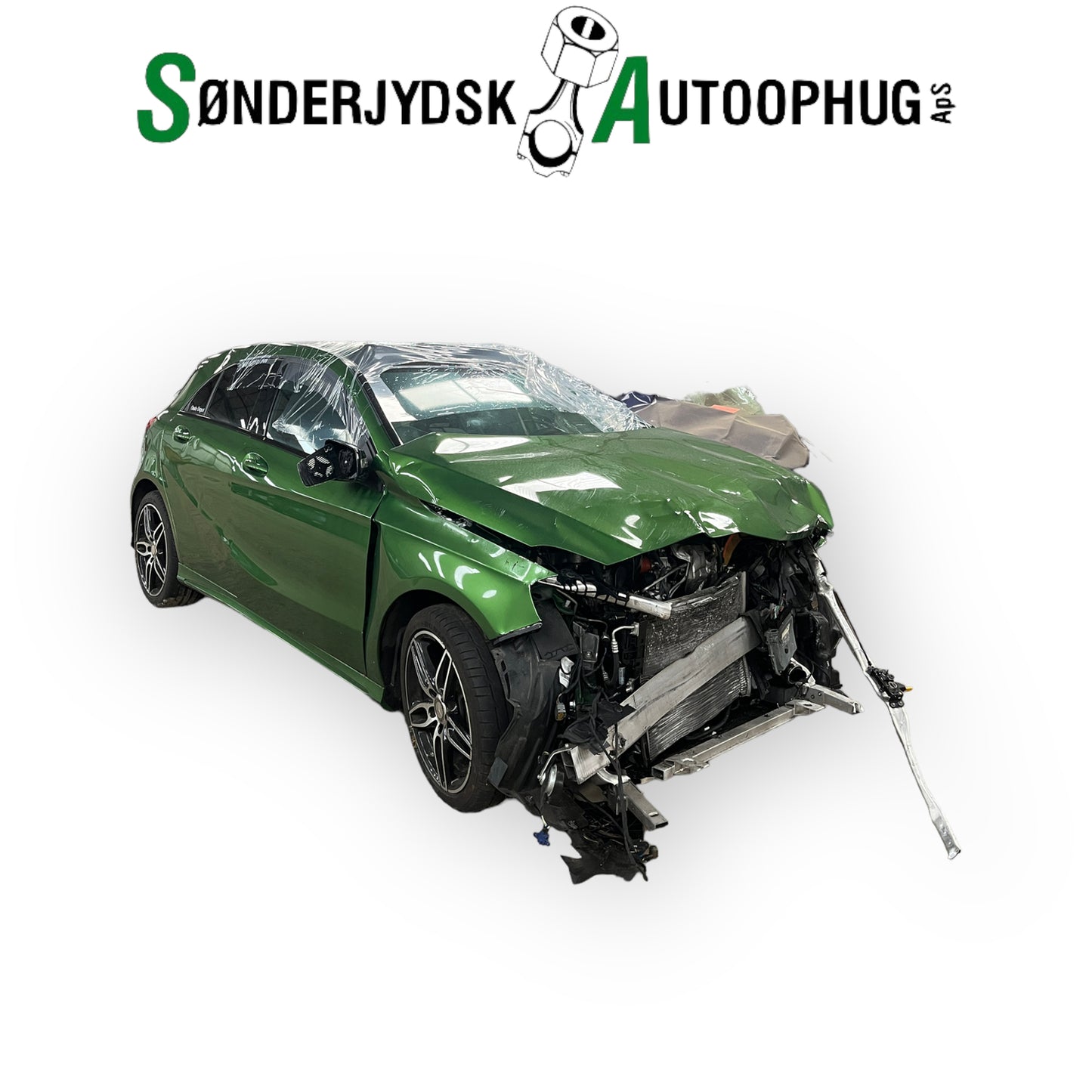 Mercedes-Benz A-W176 Pluk-Selv-Bil Med OEM Nr. Ophugger Fra Mercedes-Benz Ophugger